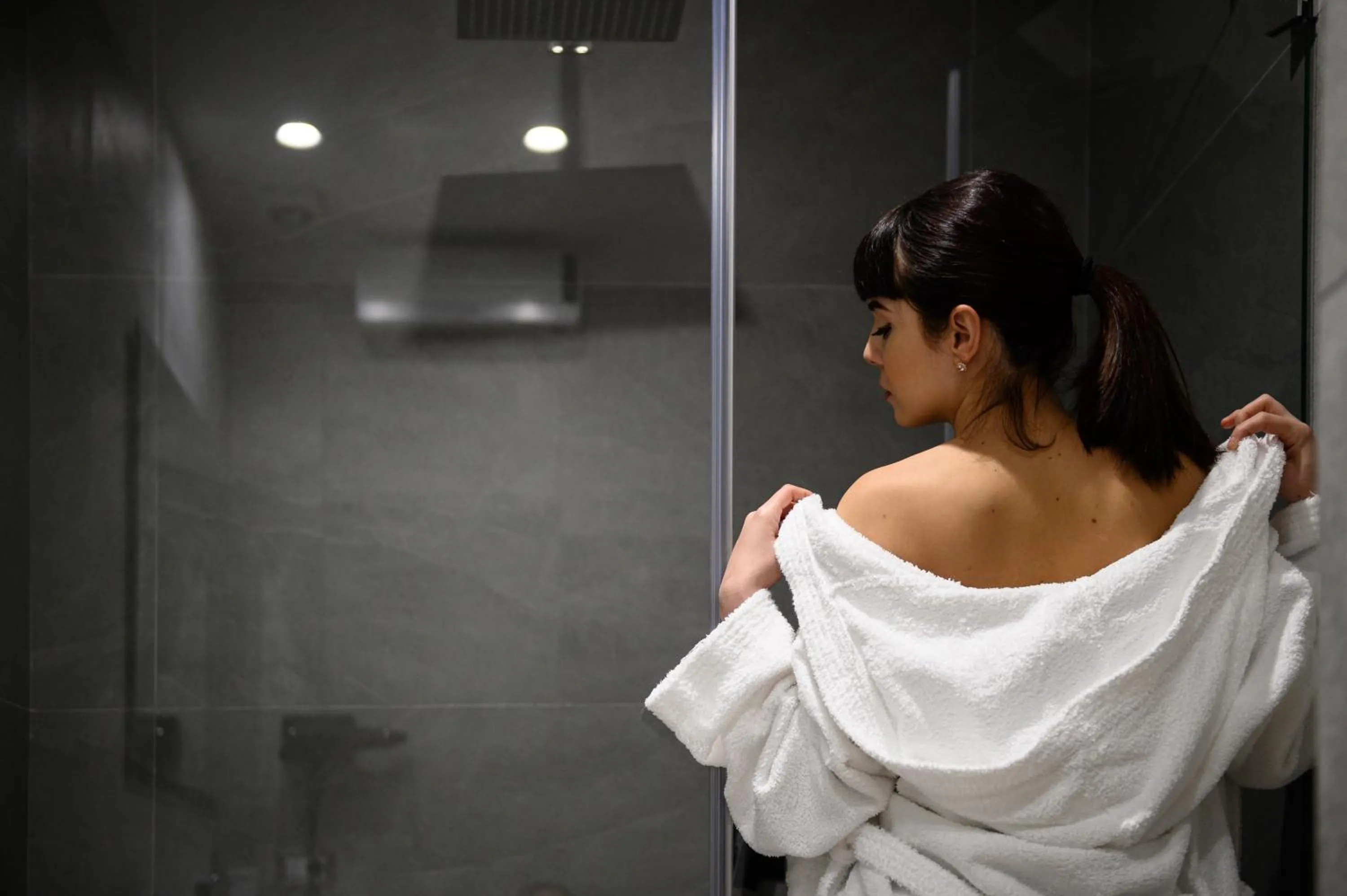 Toilet in Alma Suites