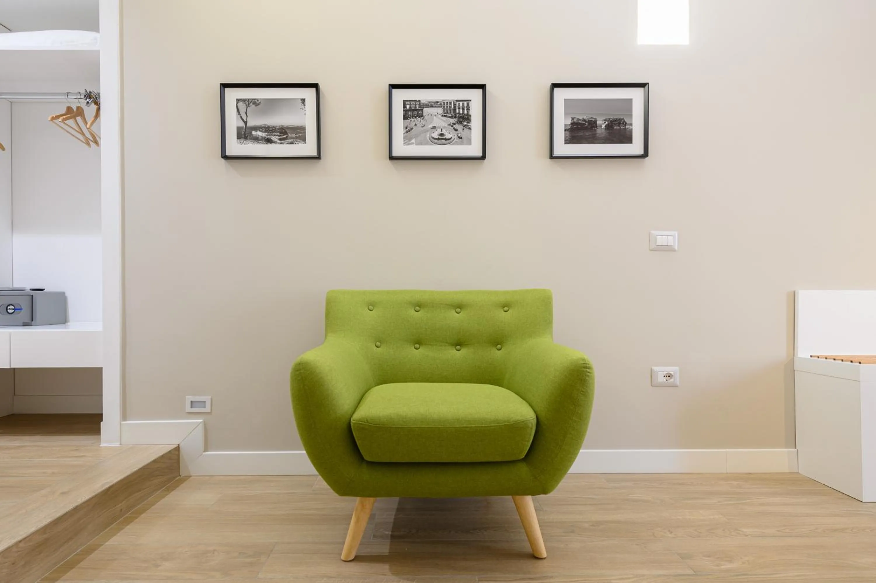Living room in Alma Suites