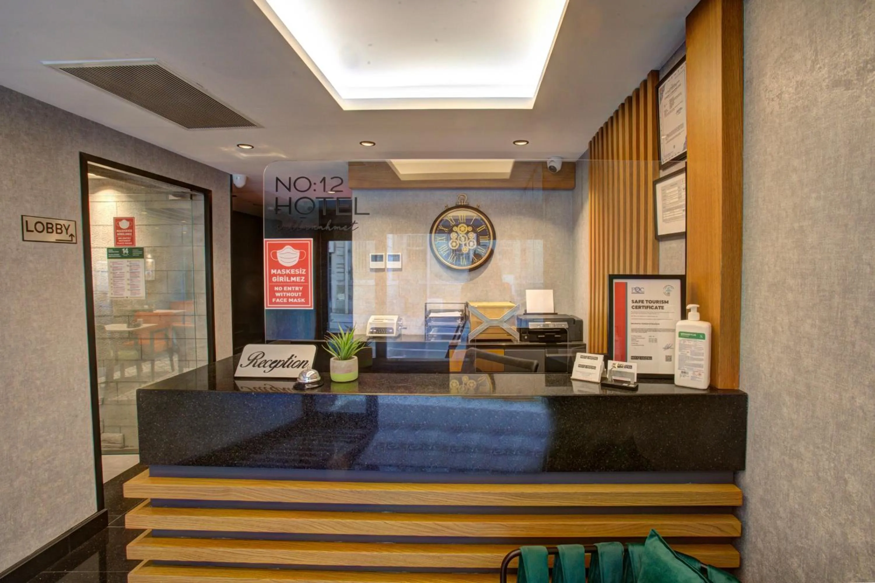 Lobby or reception, Lobby/Reception in No12 Hotel Sultanahmet