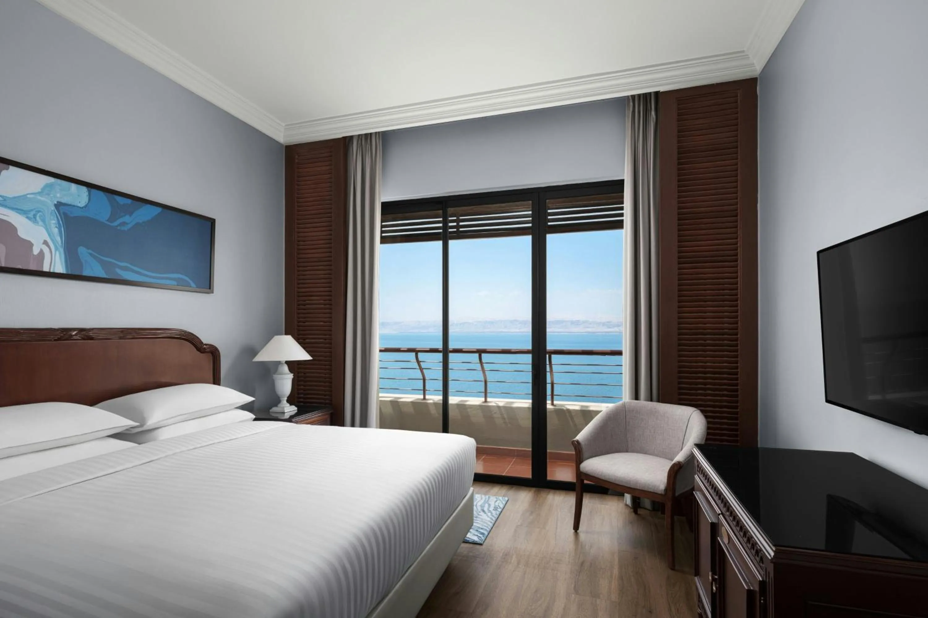 Bedroom, Bed in Dead Sea Marriott Resort & Spa