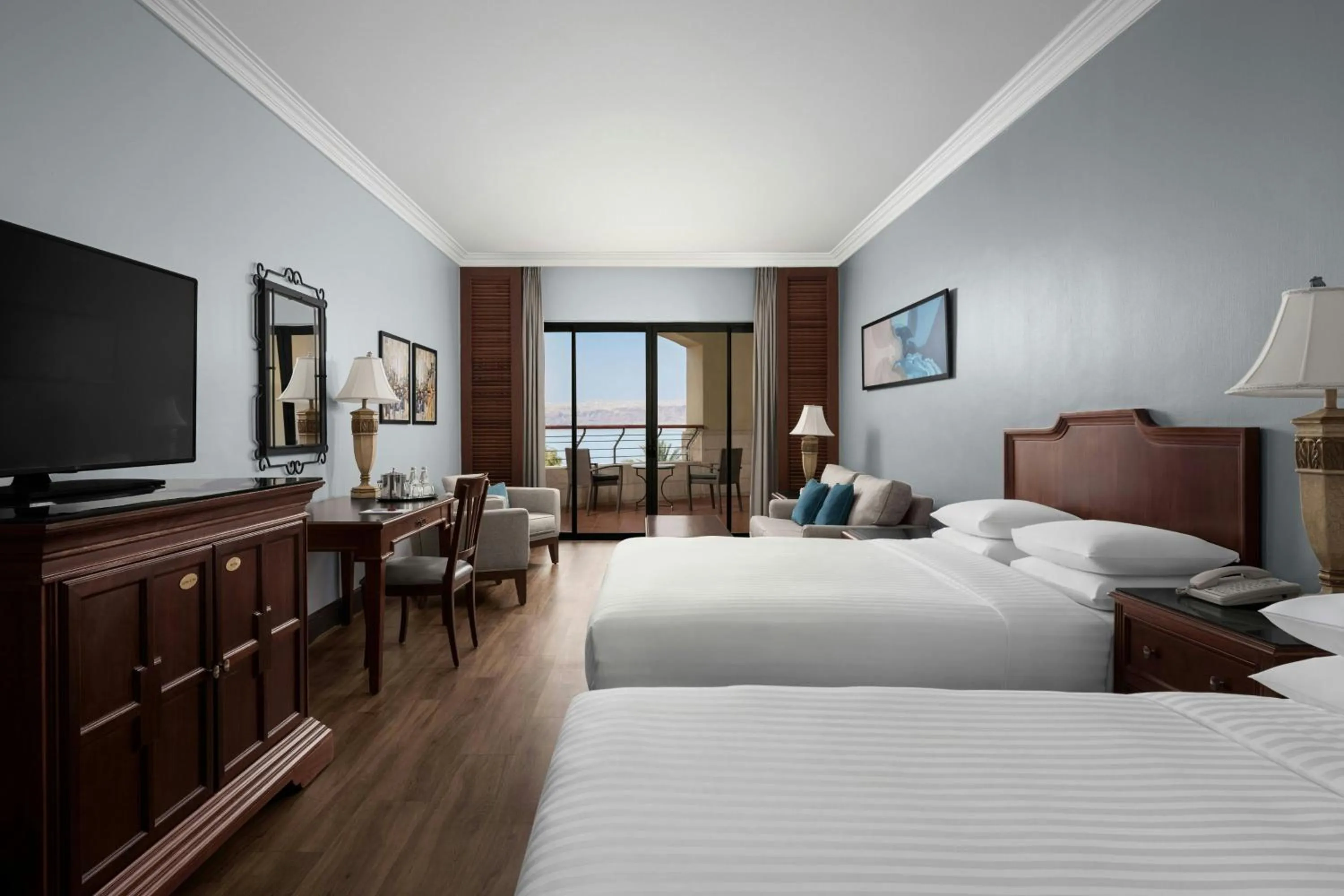 Bedroom, Bed in Dead Sea Marriott Resort & Spa