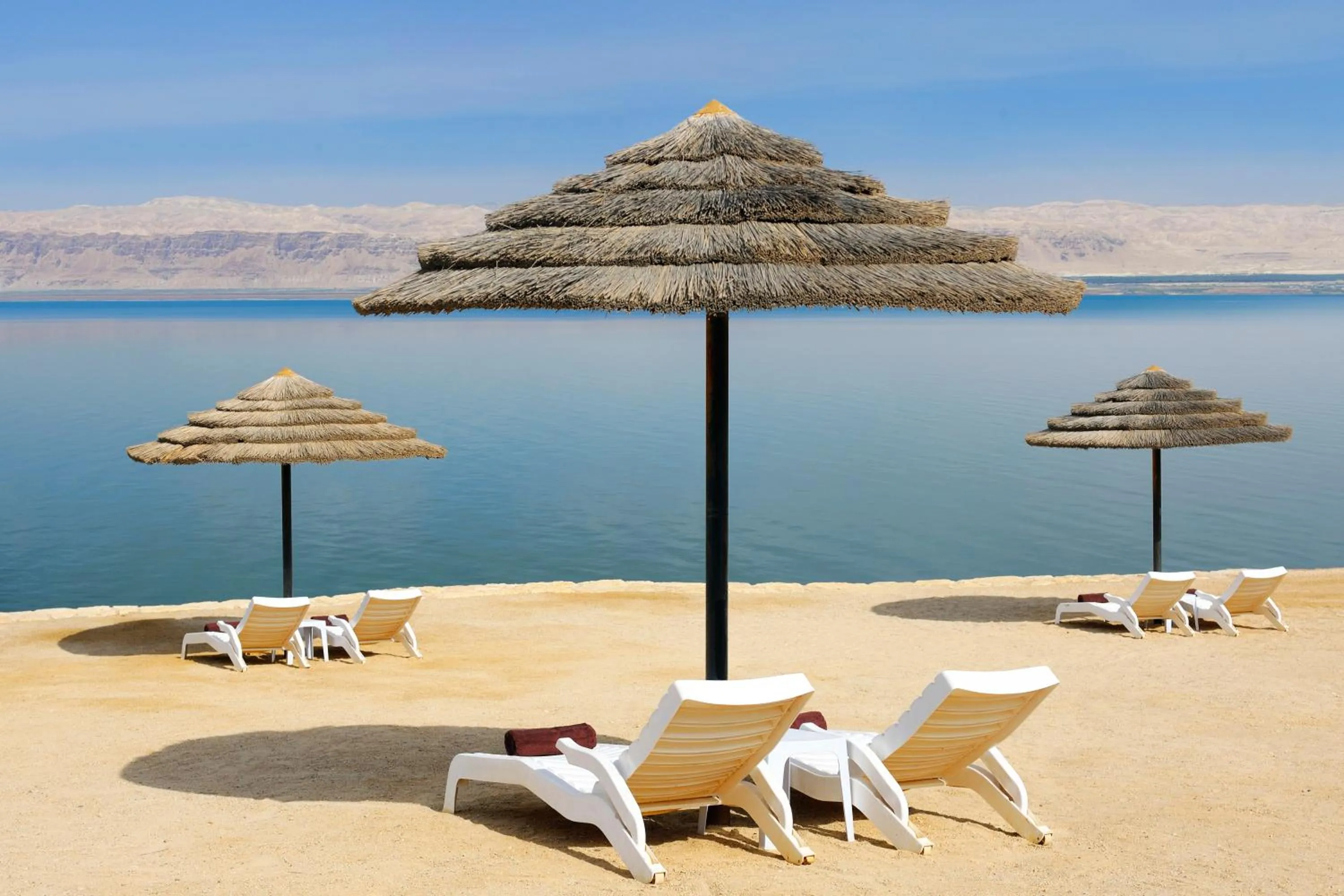 Beach in Dead Sea Marriott Resort & Spa