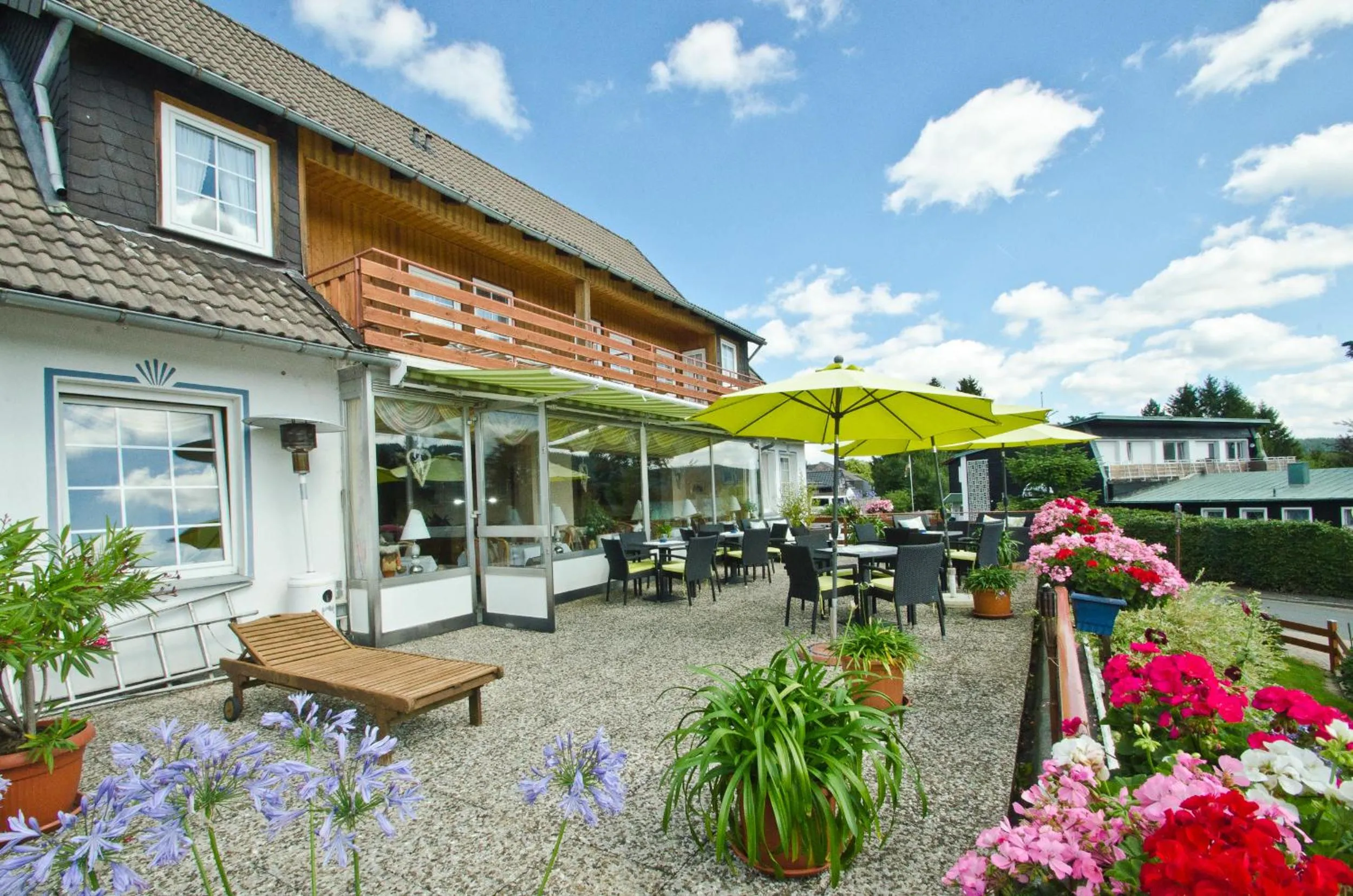 Balcony/Terrace in Hotel Waldrausch