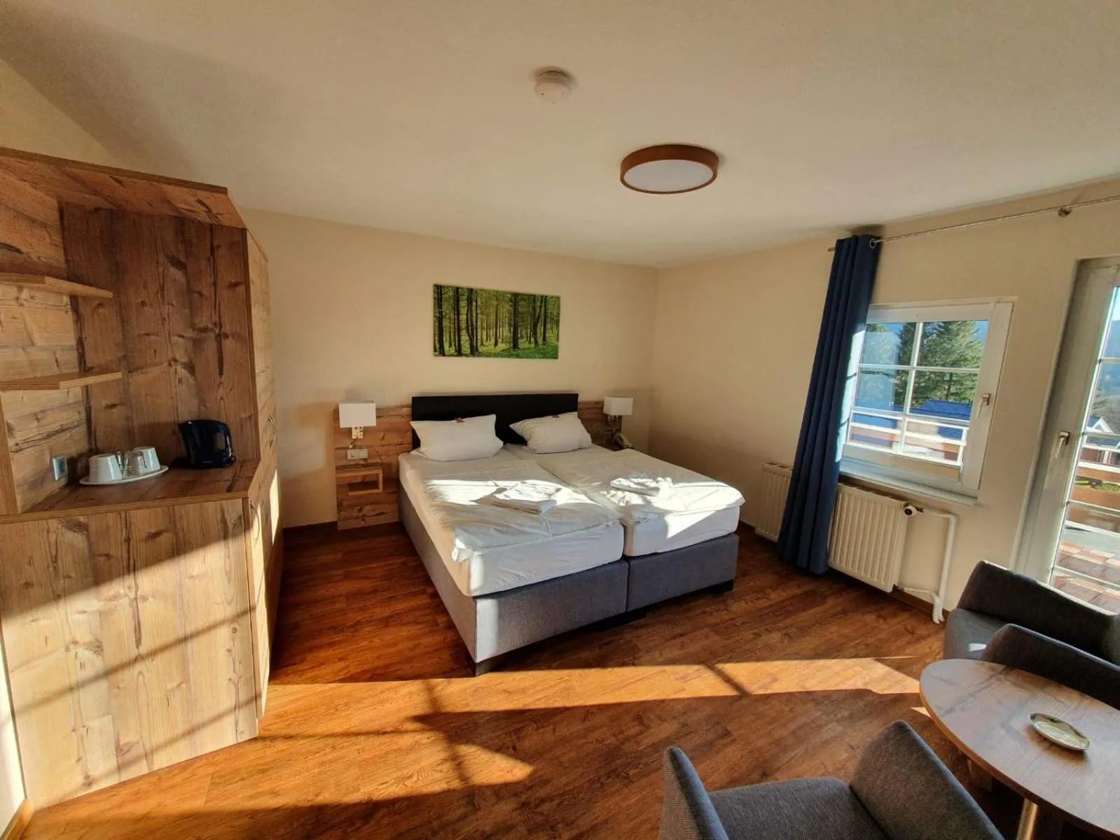 Photo of the whole room, Bed in Hotel Waldrausch