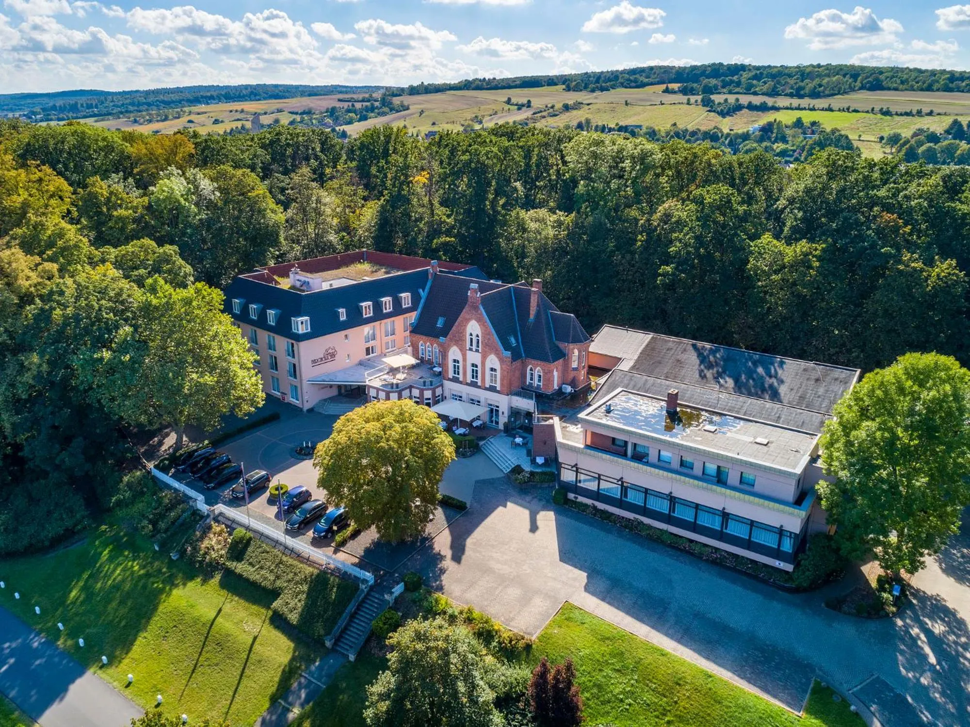 Bird's eye view in Parkhotel Berghölzchen