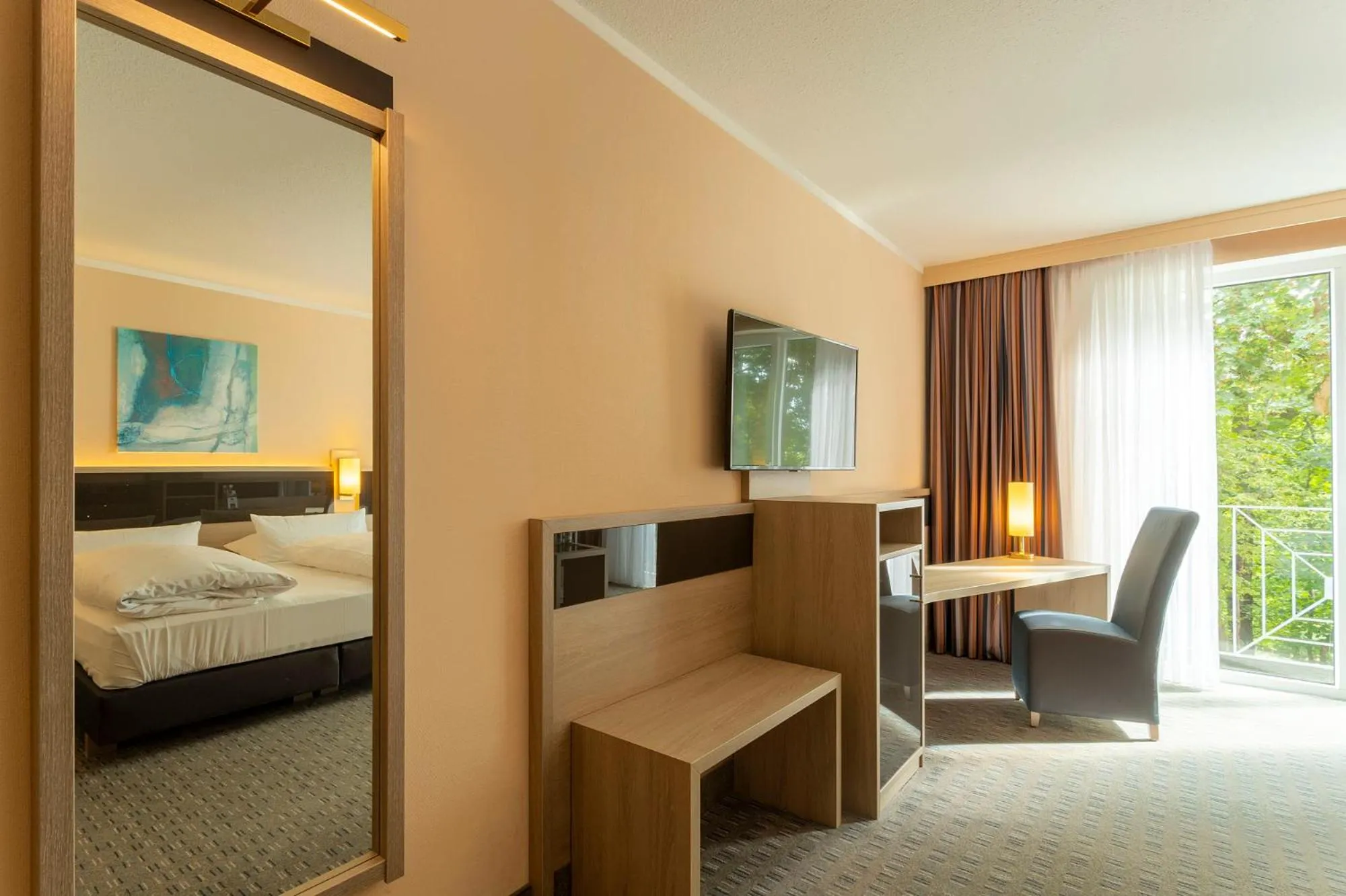 Decorative detail, Bed in Parkhotel Berghölzchen