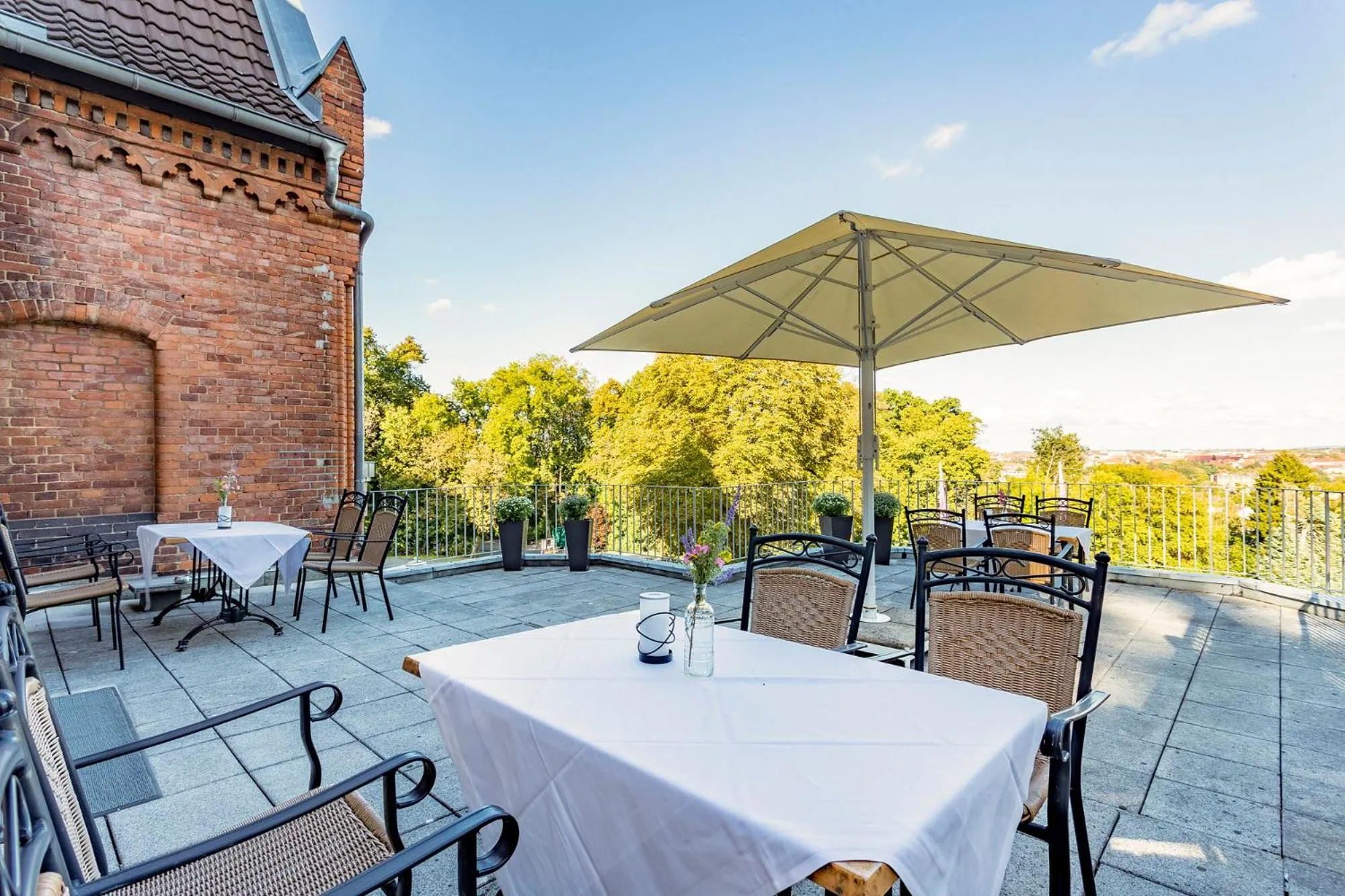 Balcony/Terrace in Parkhotel Berghölzchen