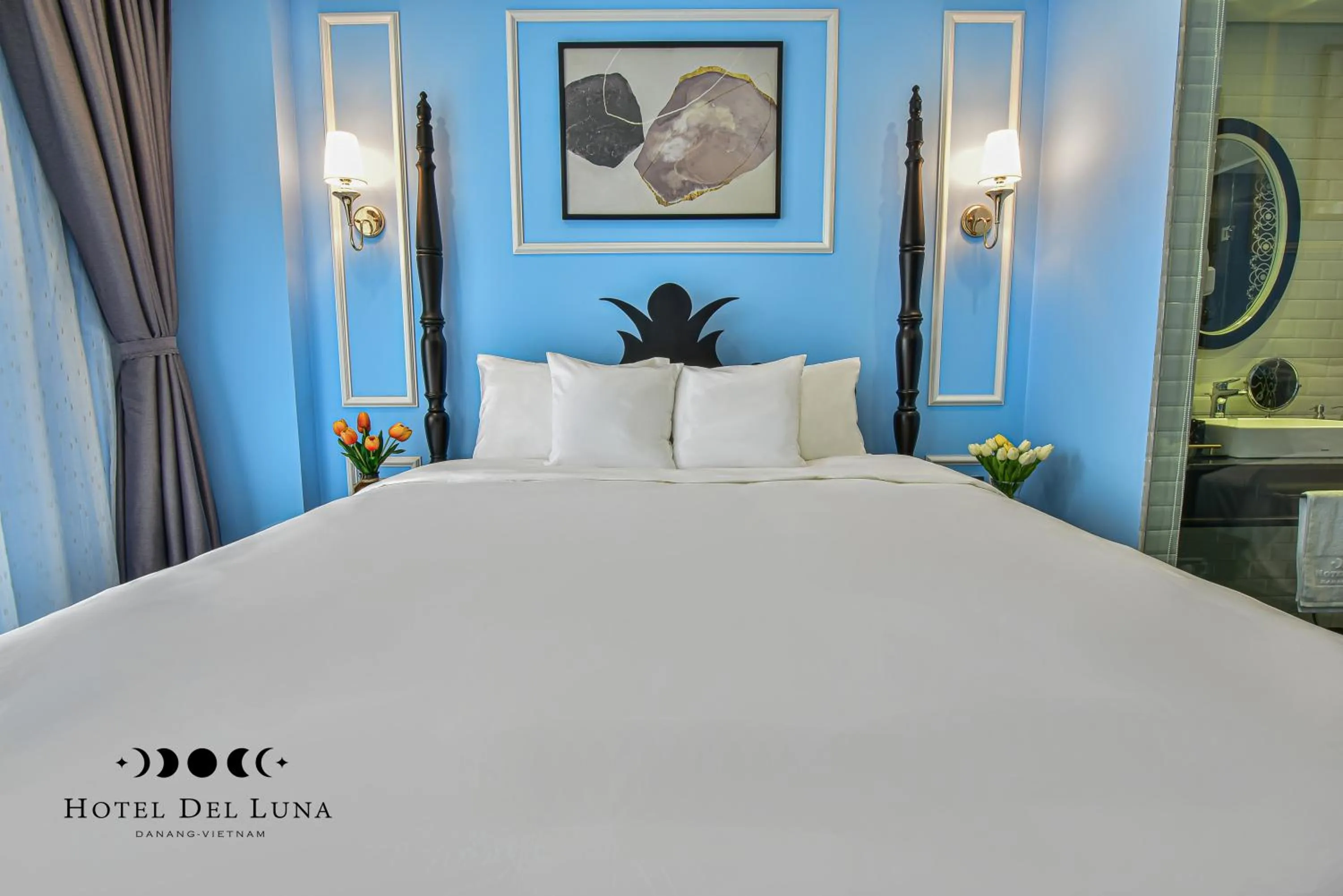 Bed in Hotel Del Luna Boutique