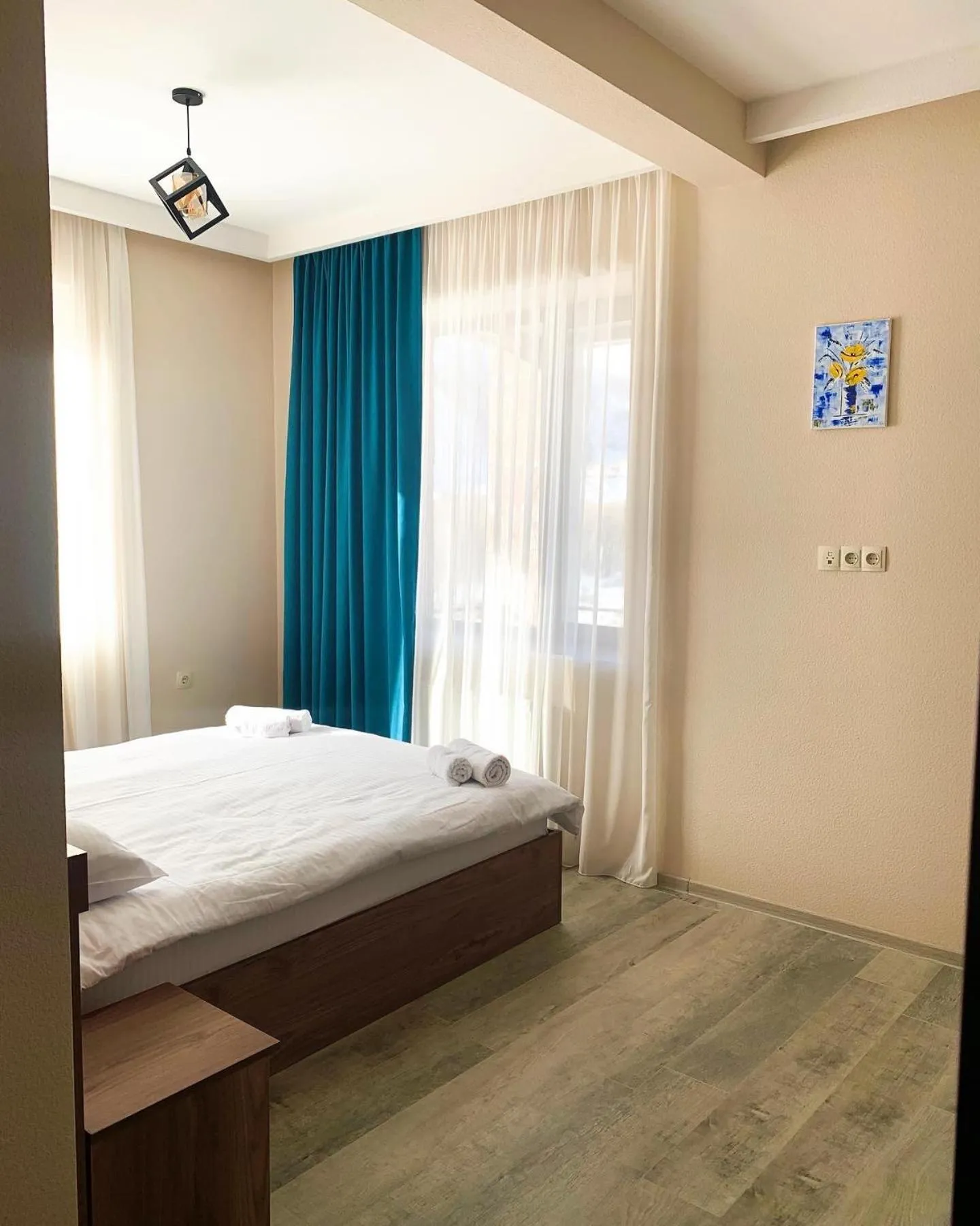 Bedroom, Bed in Hotel Axien Kazbegi