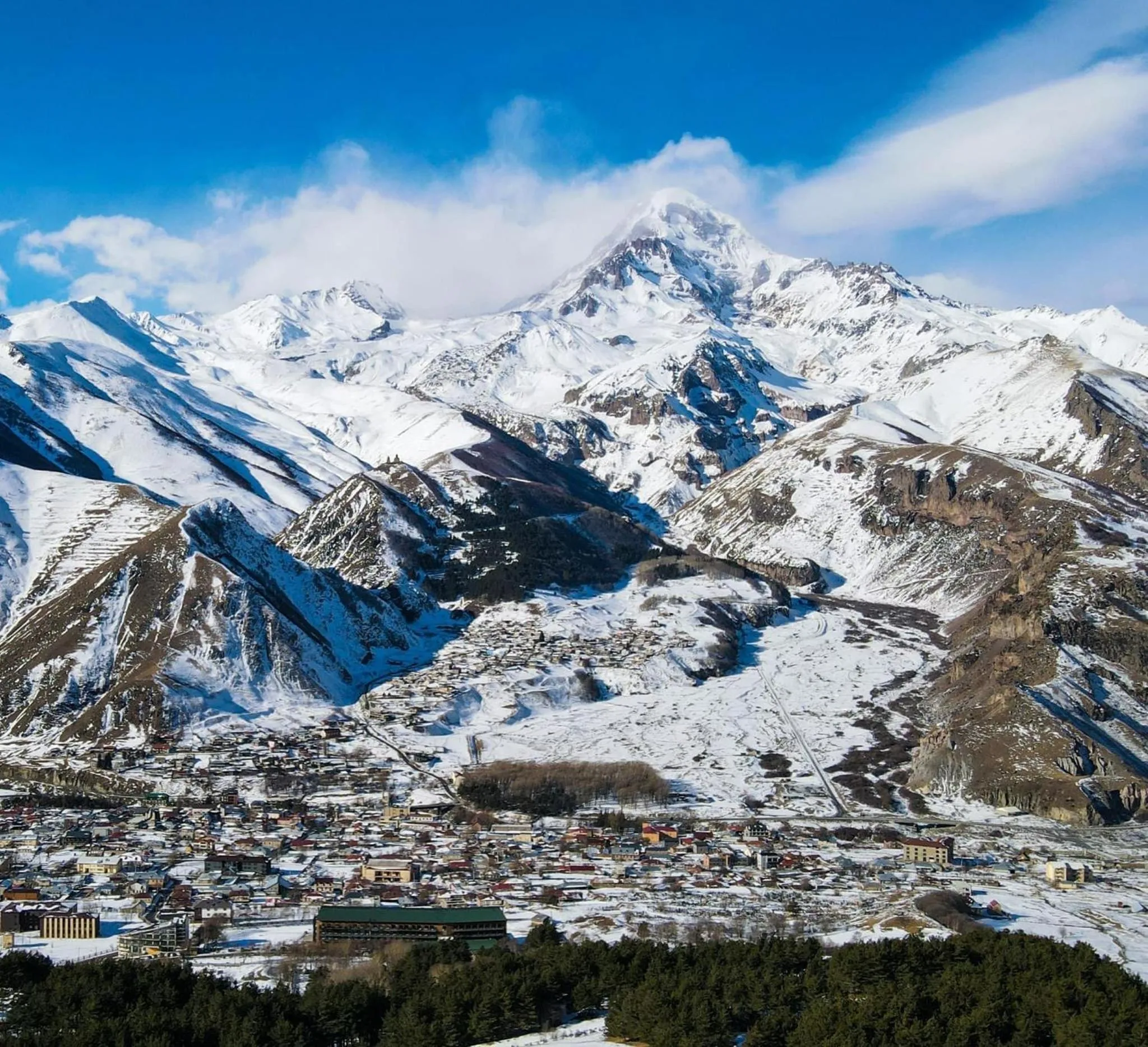 Natural landscape in Hotel Axien Kazbegi