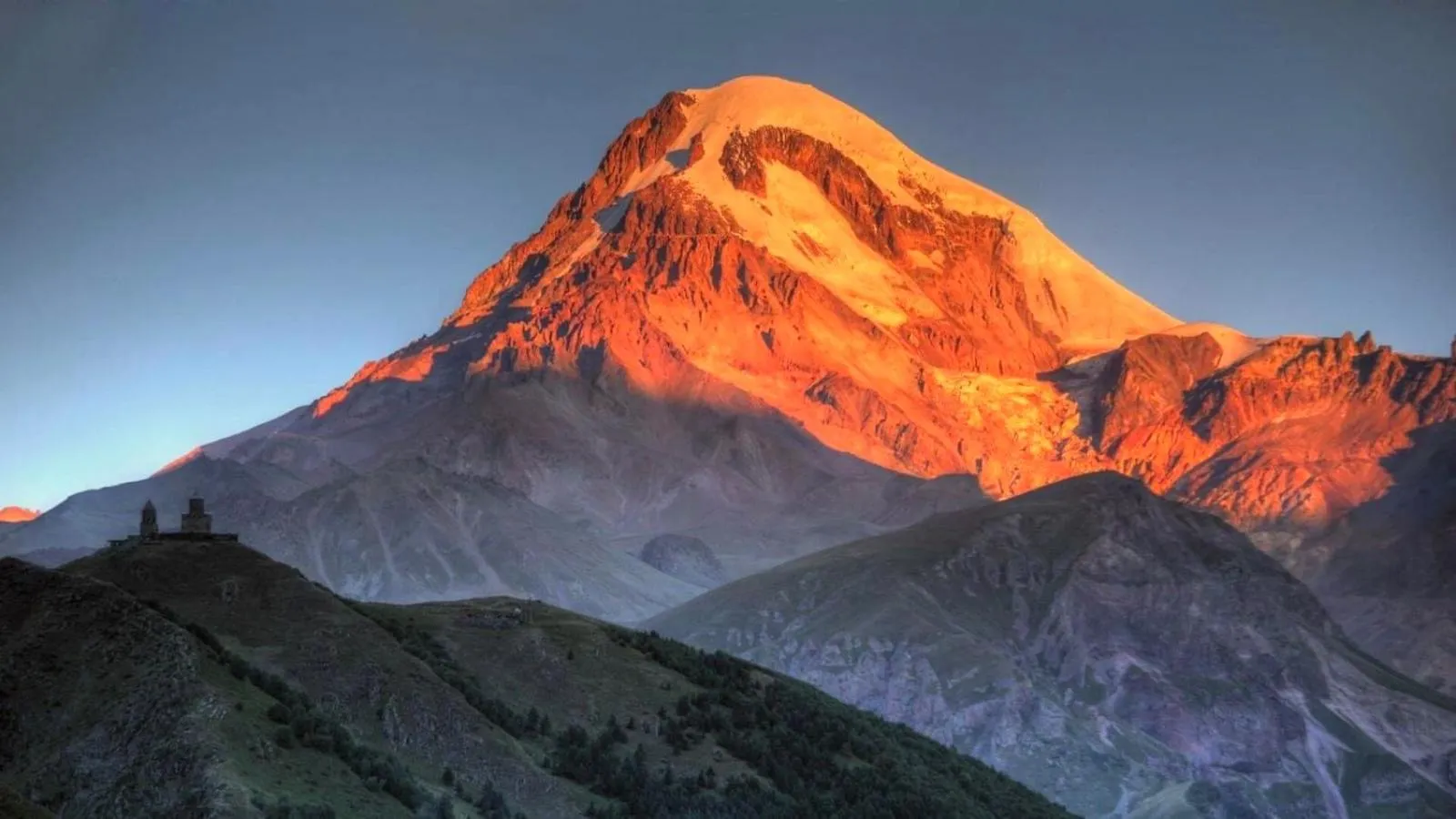 Natural landscape in Hotel Axien Kazbegi