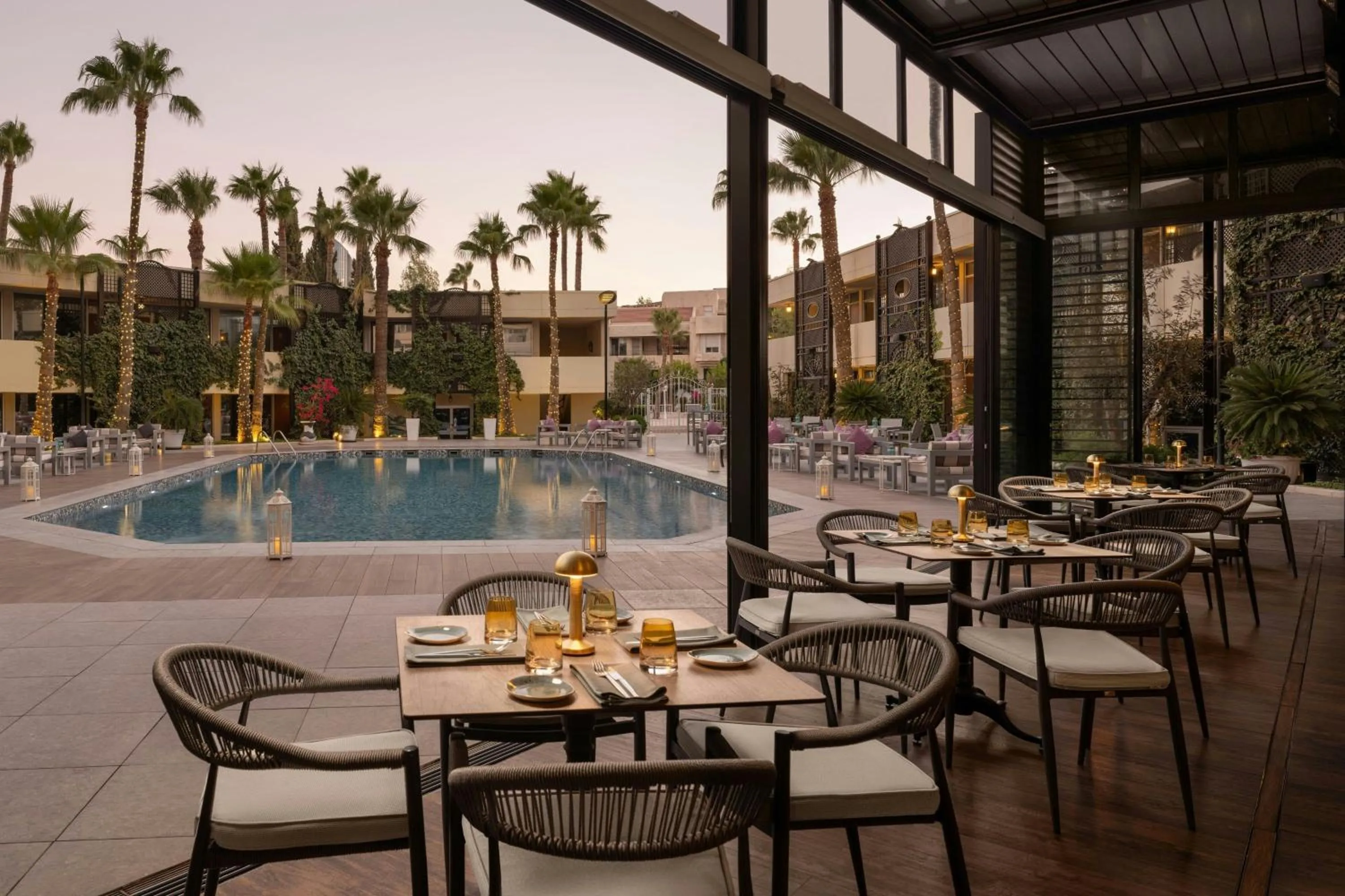 Restaurant/places to eat in Amman Marriott Hotel