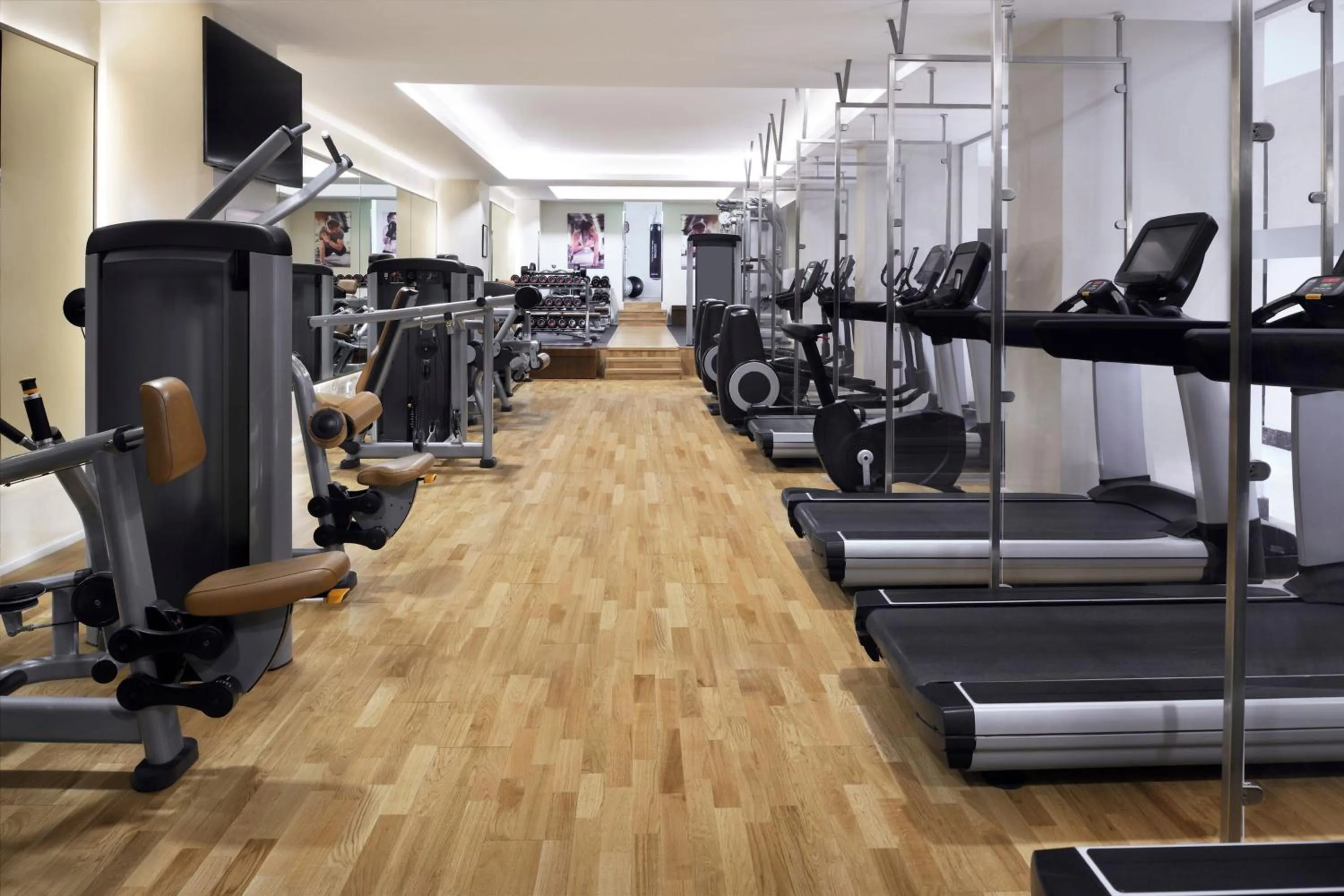Fitness centre/facilities in Amman Marriott Hotel