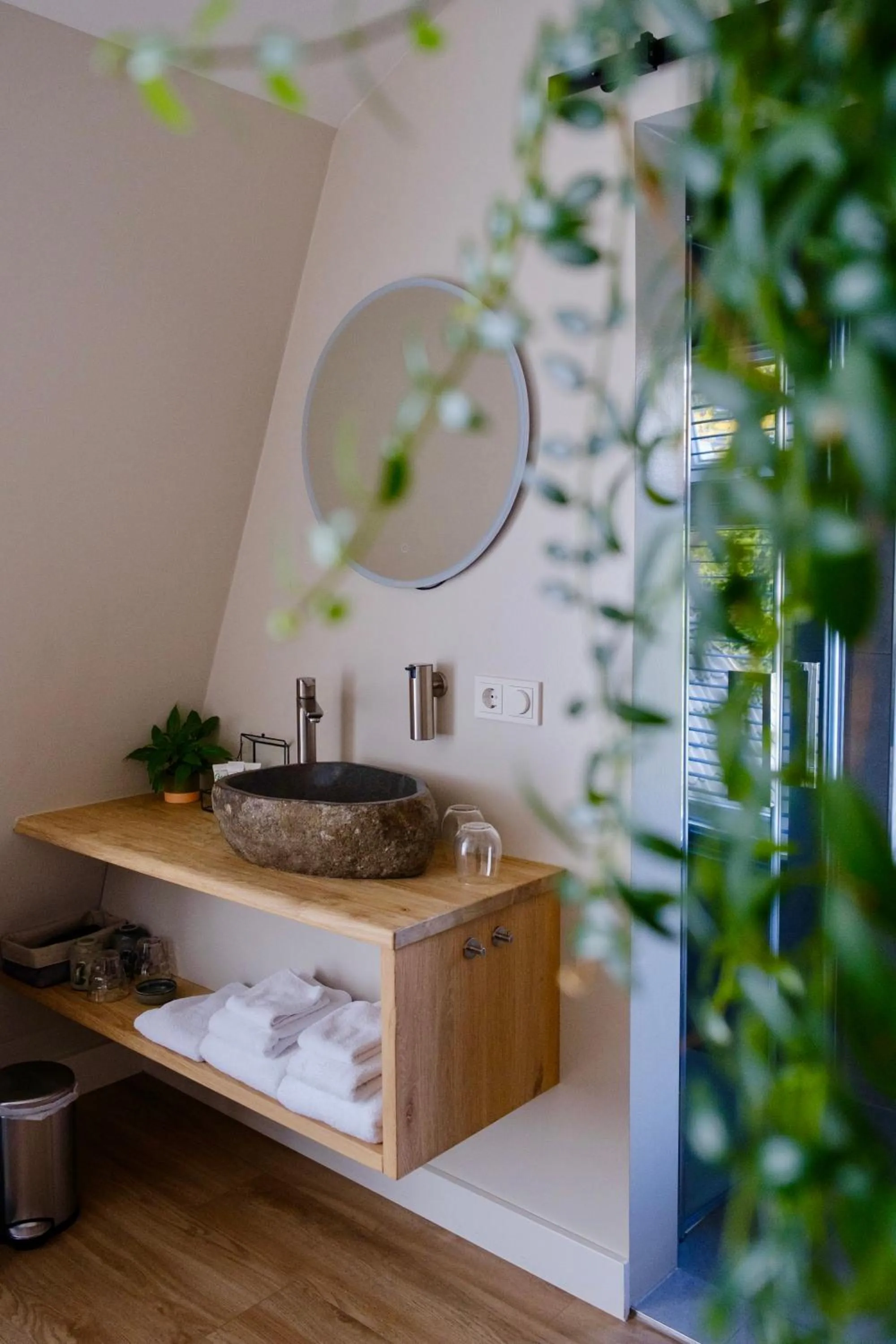 Bathroom in B&B De Mansarde