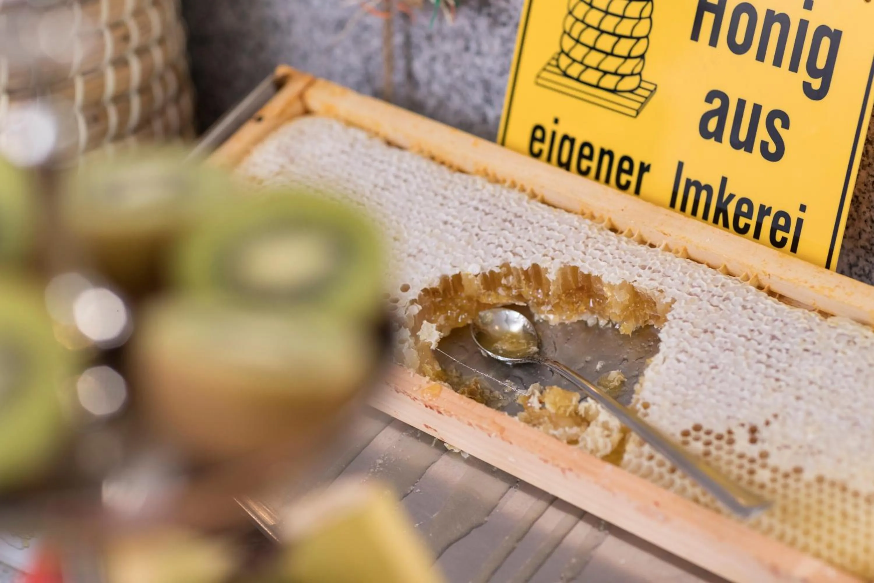 Food close-up in Hotel am Tierpark