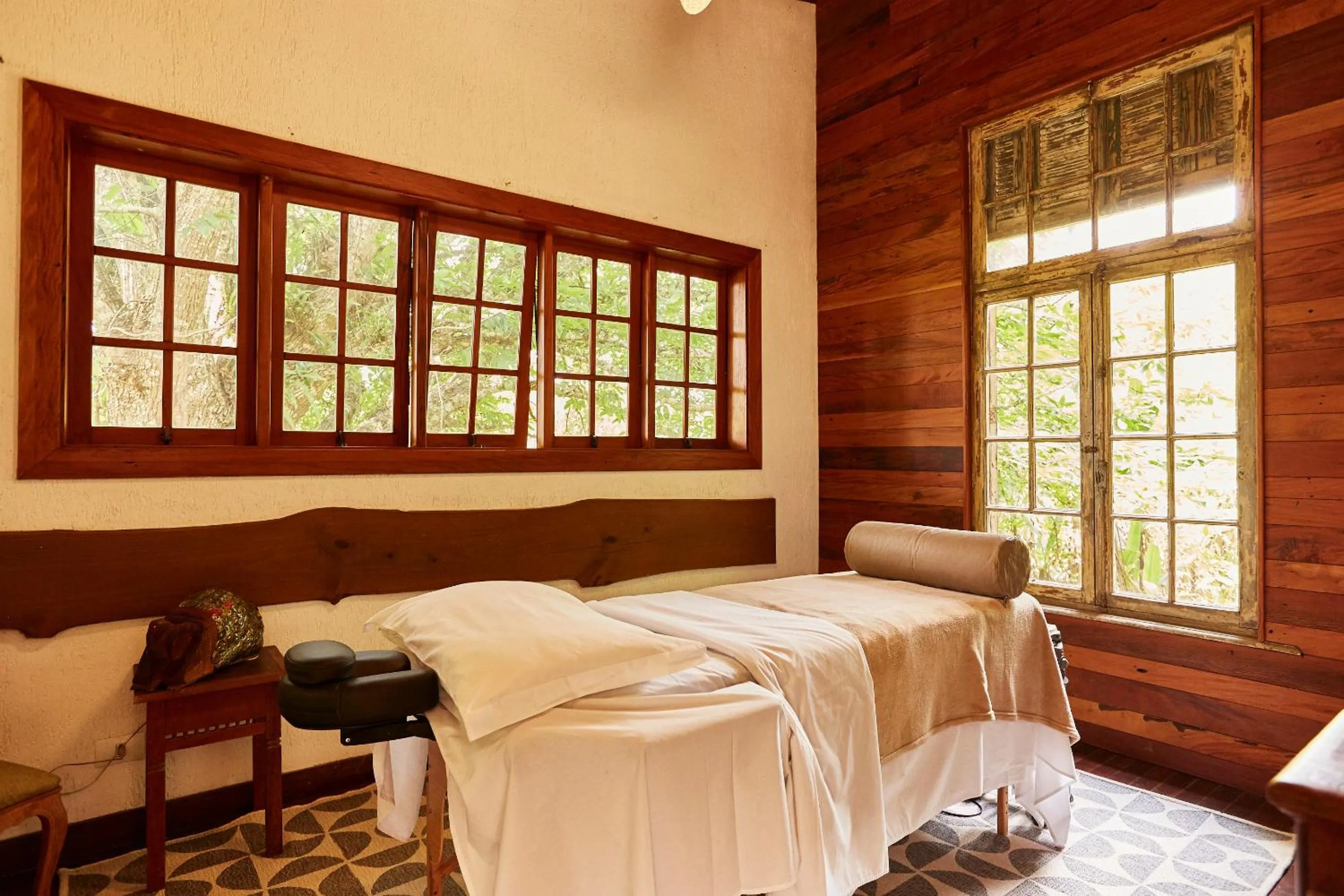 Bed in Hotel Fazenda Morros Verdes Ecolodge