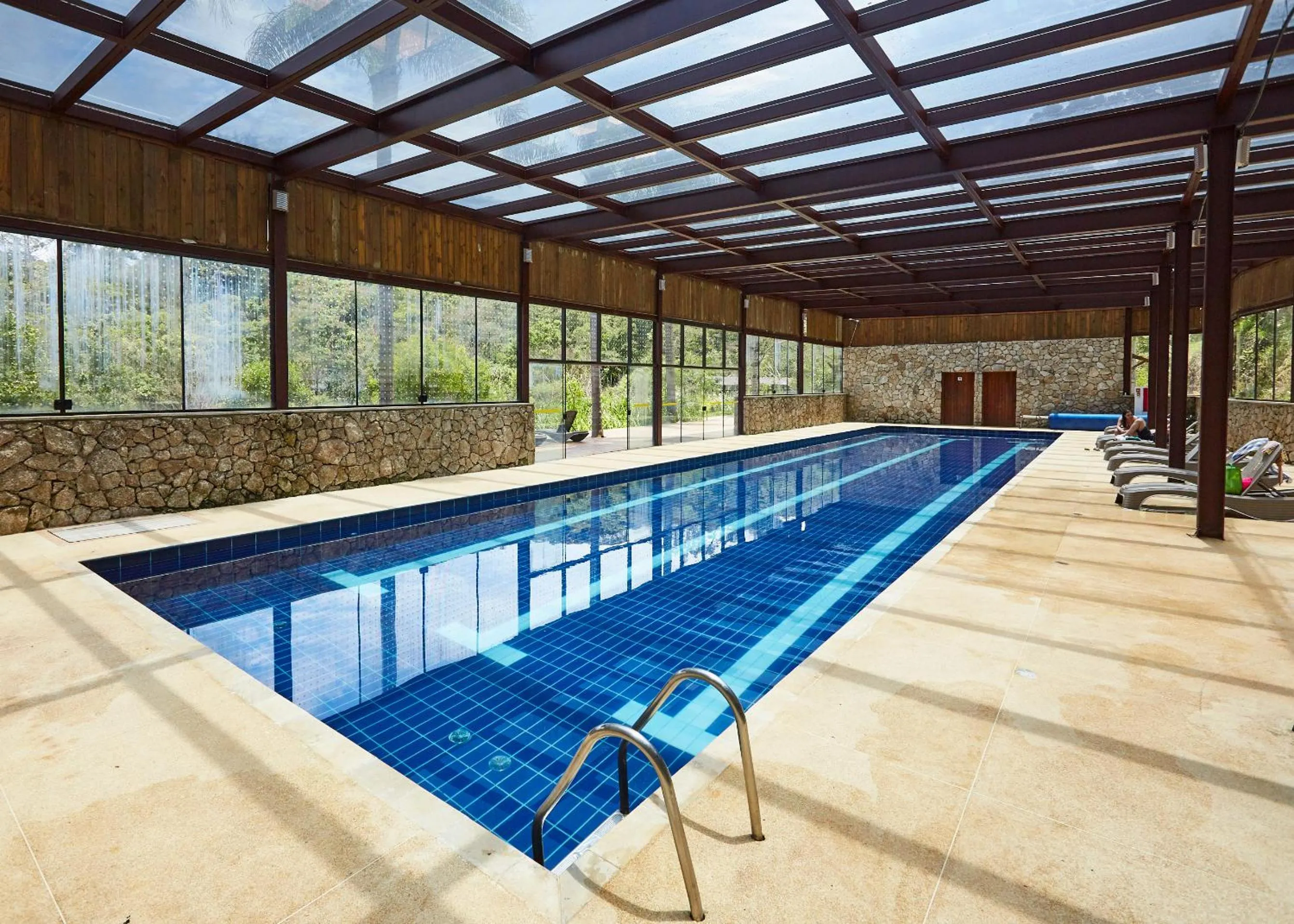 Pool view in Hotel Fazenda Morros Verdes Ecolodge