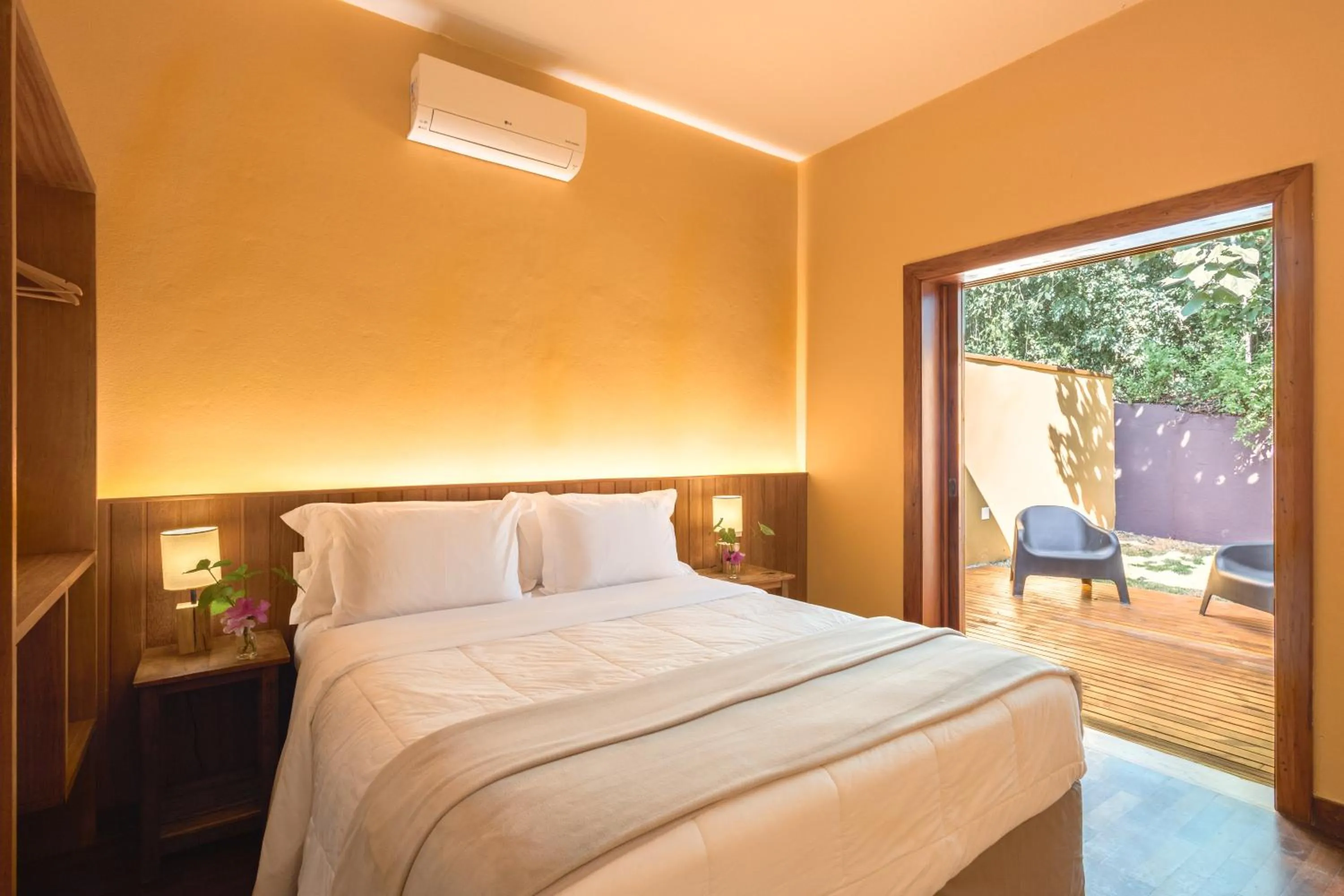 Bedroom, Bed in Hotel Fazenda Morros Verdes Ecolodge