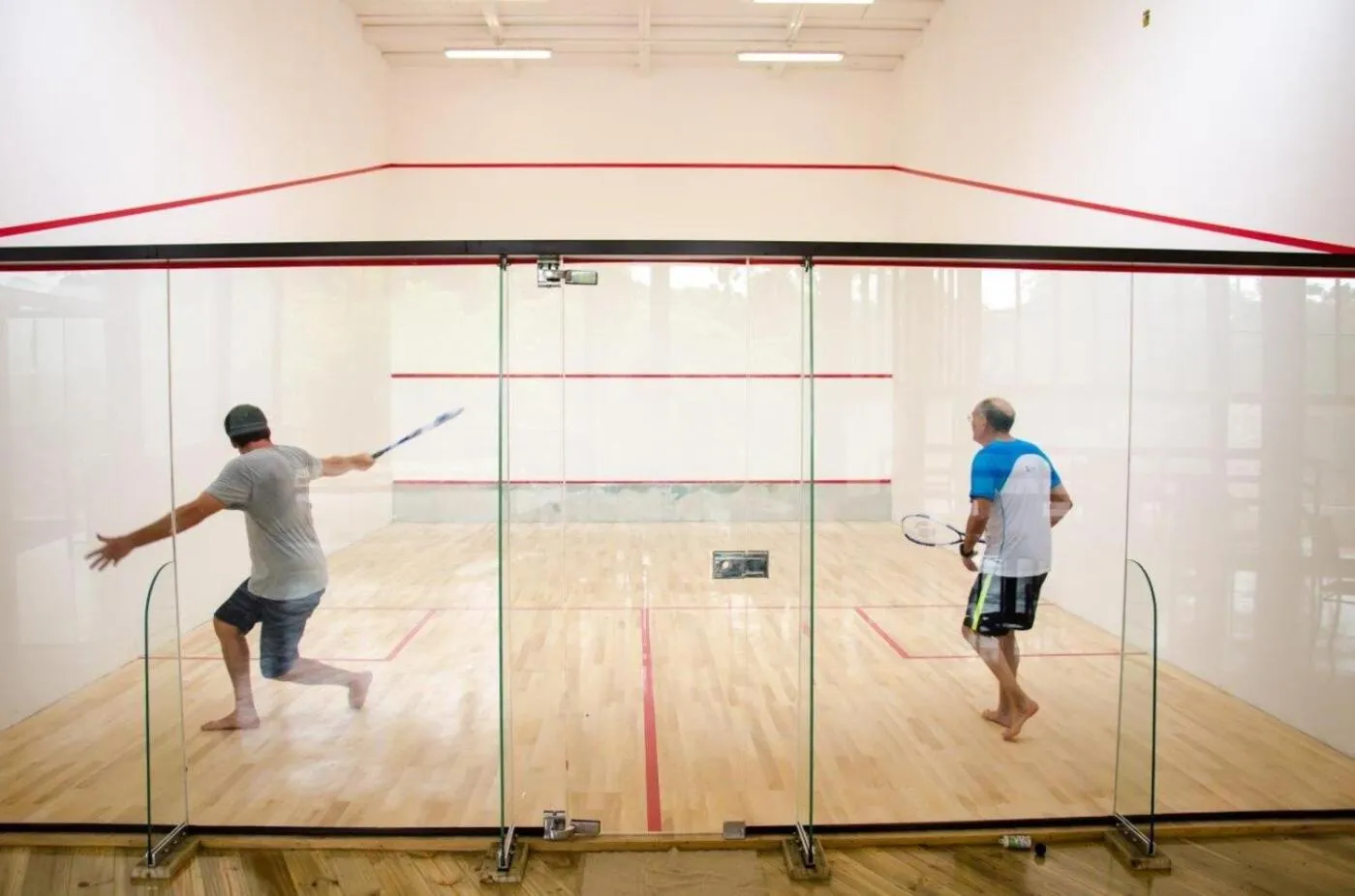 Tennis court in Hotel Fazenda Morros Verdes Ecolodge