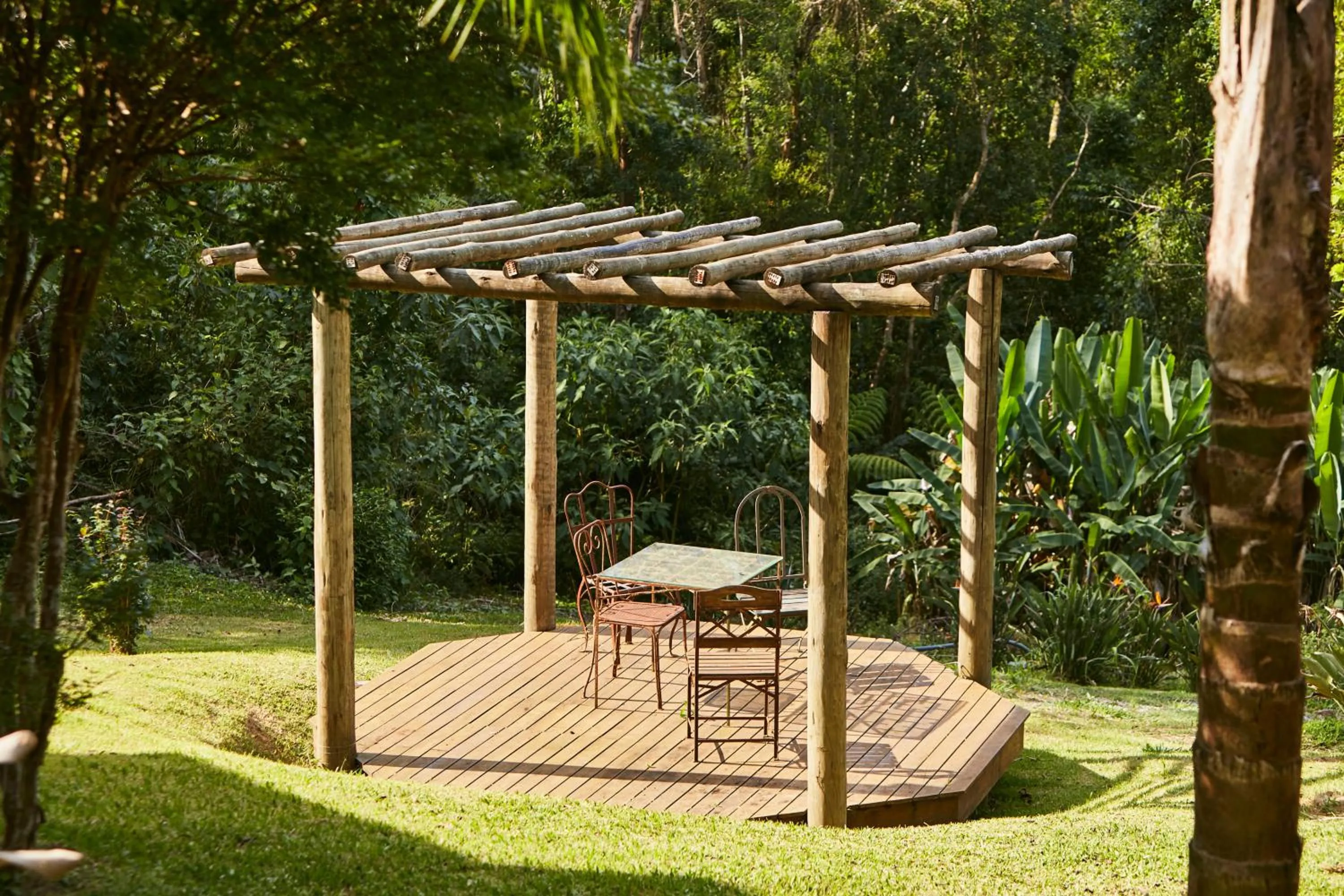 Patio in Hotel Fazenda Morros Verdes Ecolodge