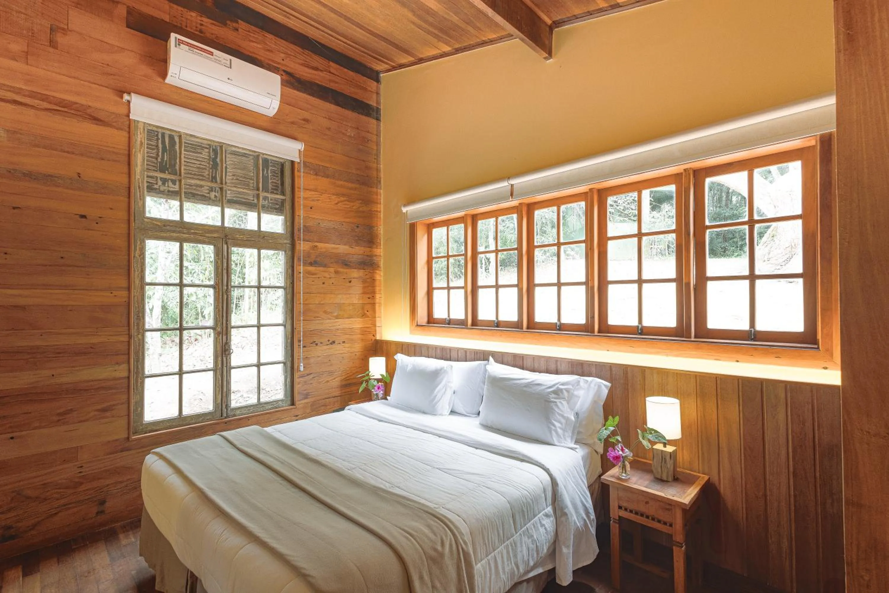 Bedroom, Bed in Hotel Fazenda Morros Verdes Ecolodge