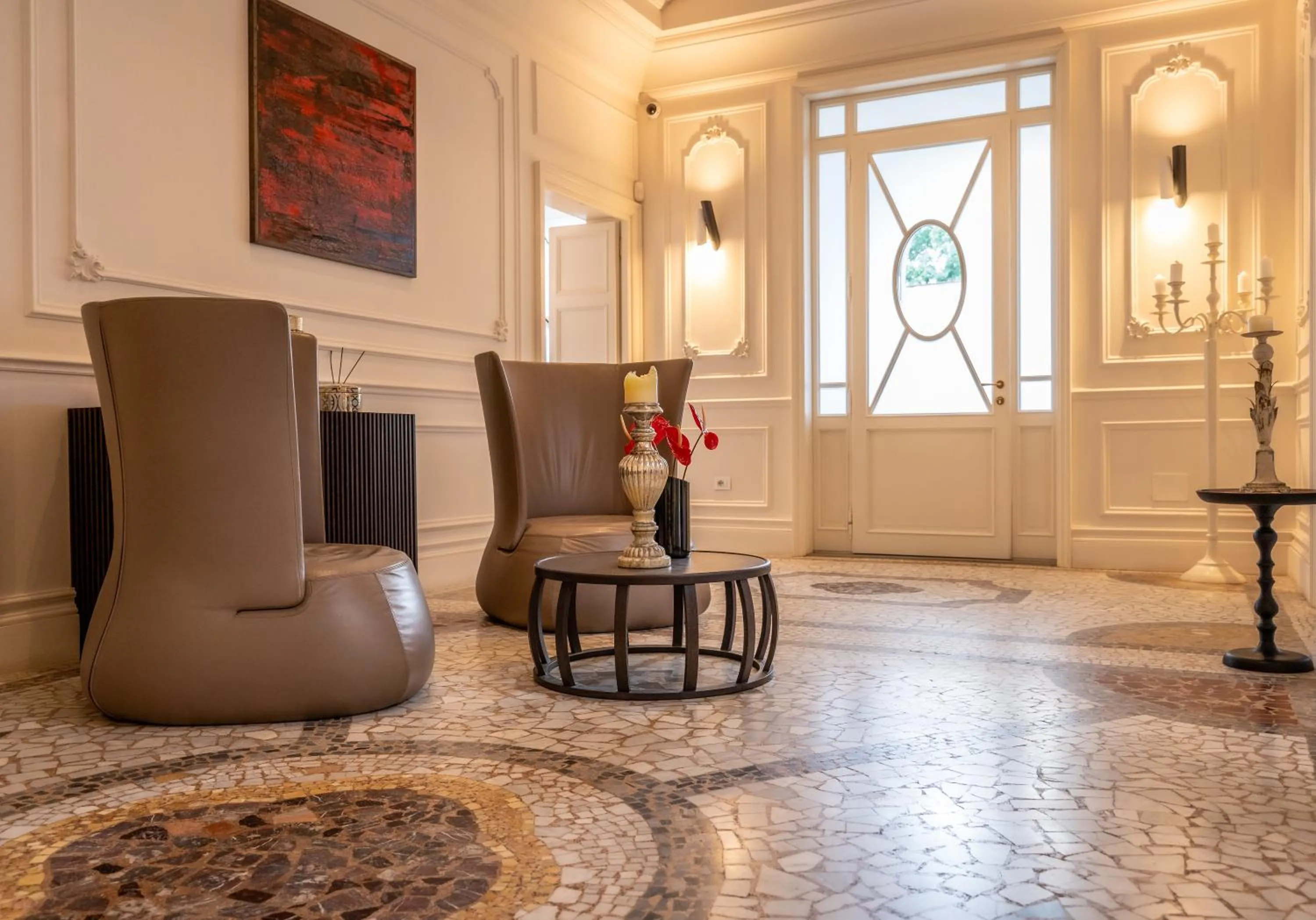 Lobby or reception in Dimora Palanca Boutique & SPA