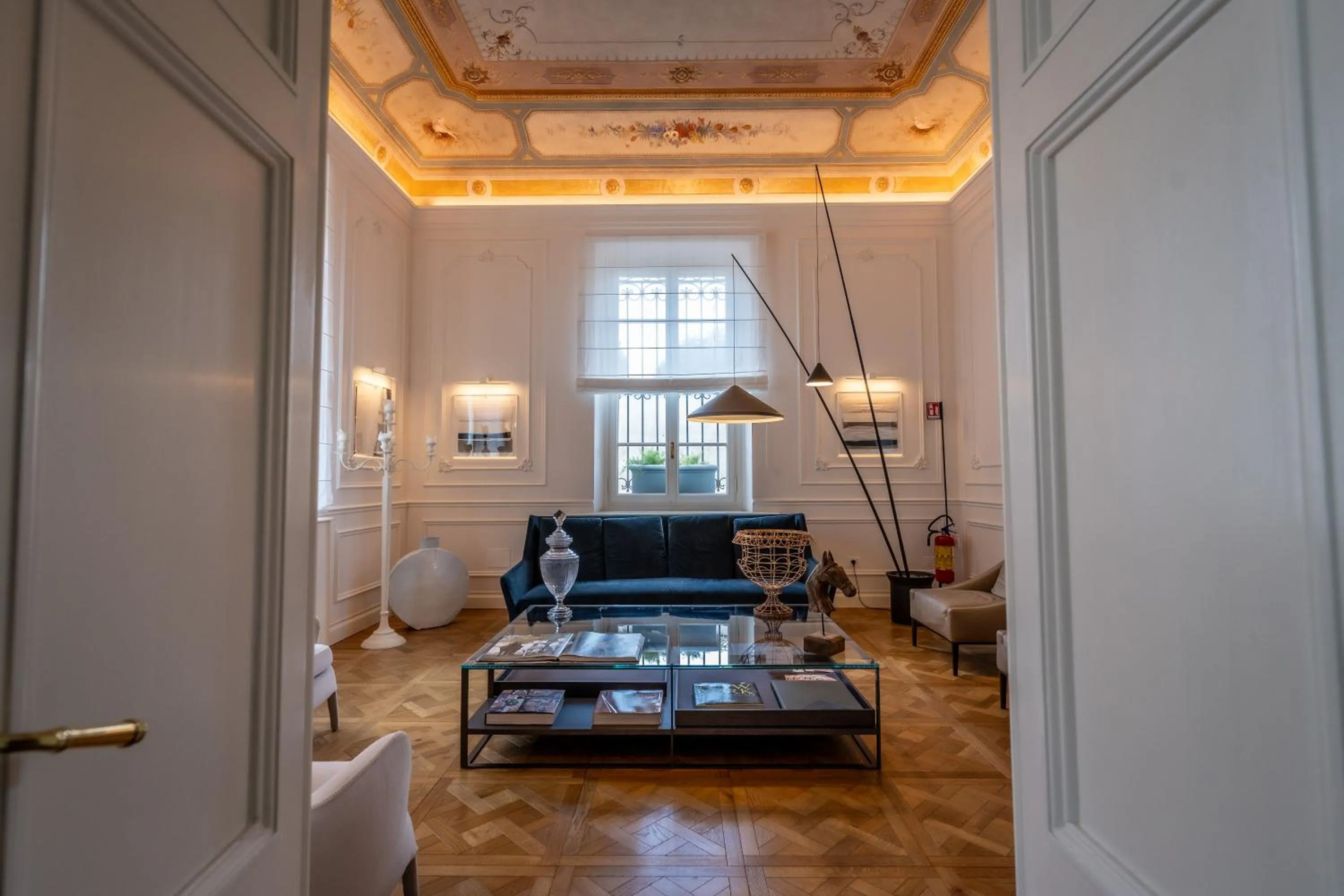 Living room in Dimora Palanca Boutique & SPA