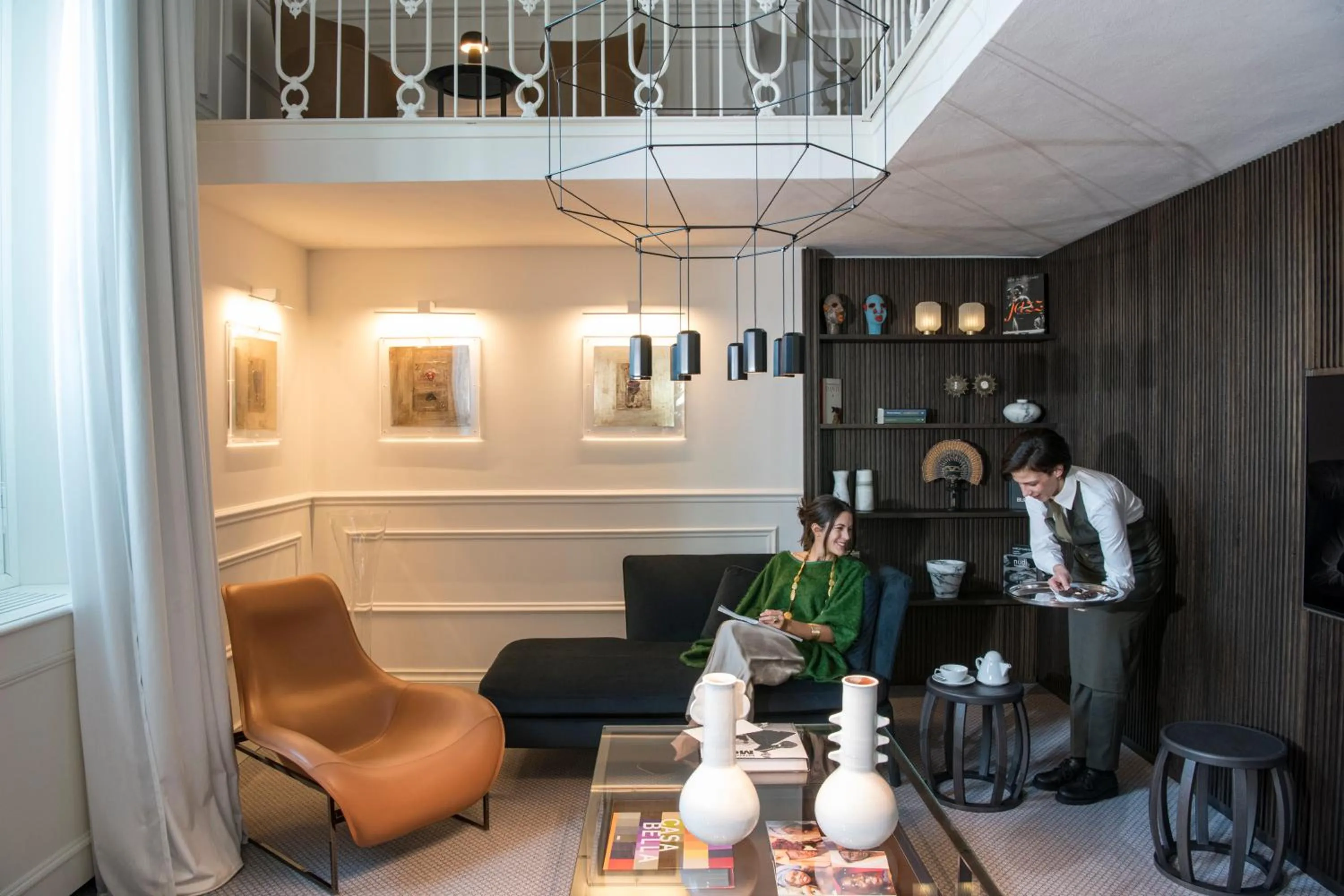 Living room in Dimora Palanca Boutique & SPA