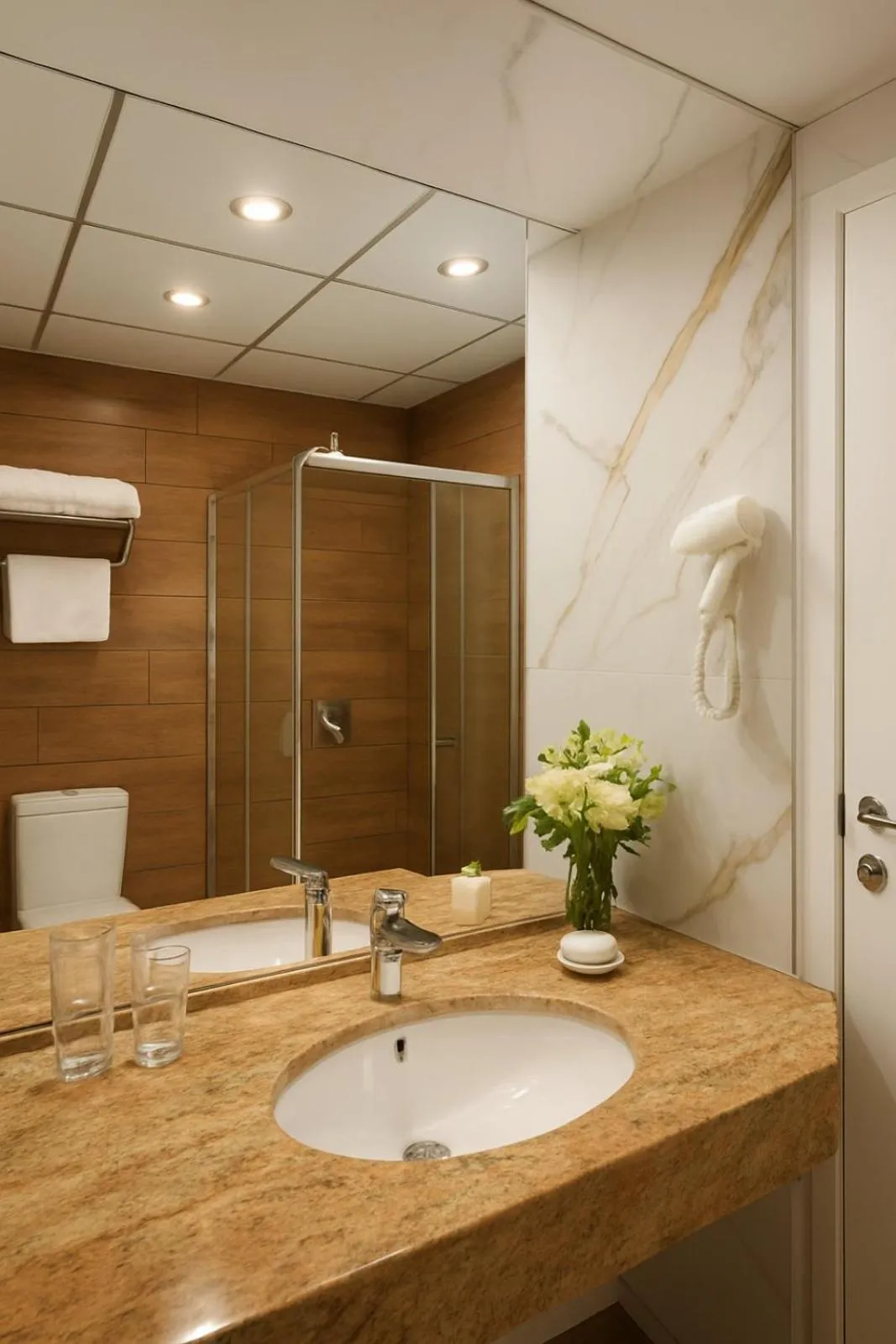 Bathroom in Plovdiv City Center Hotel