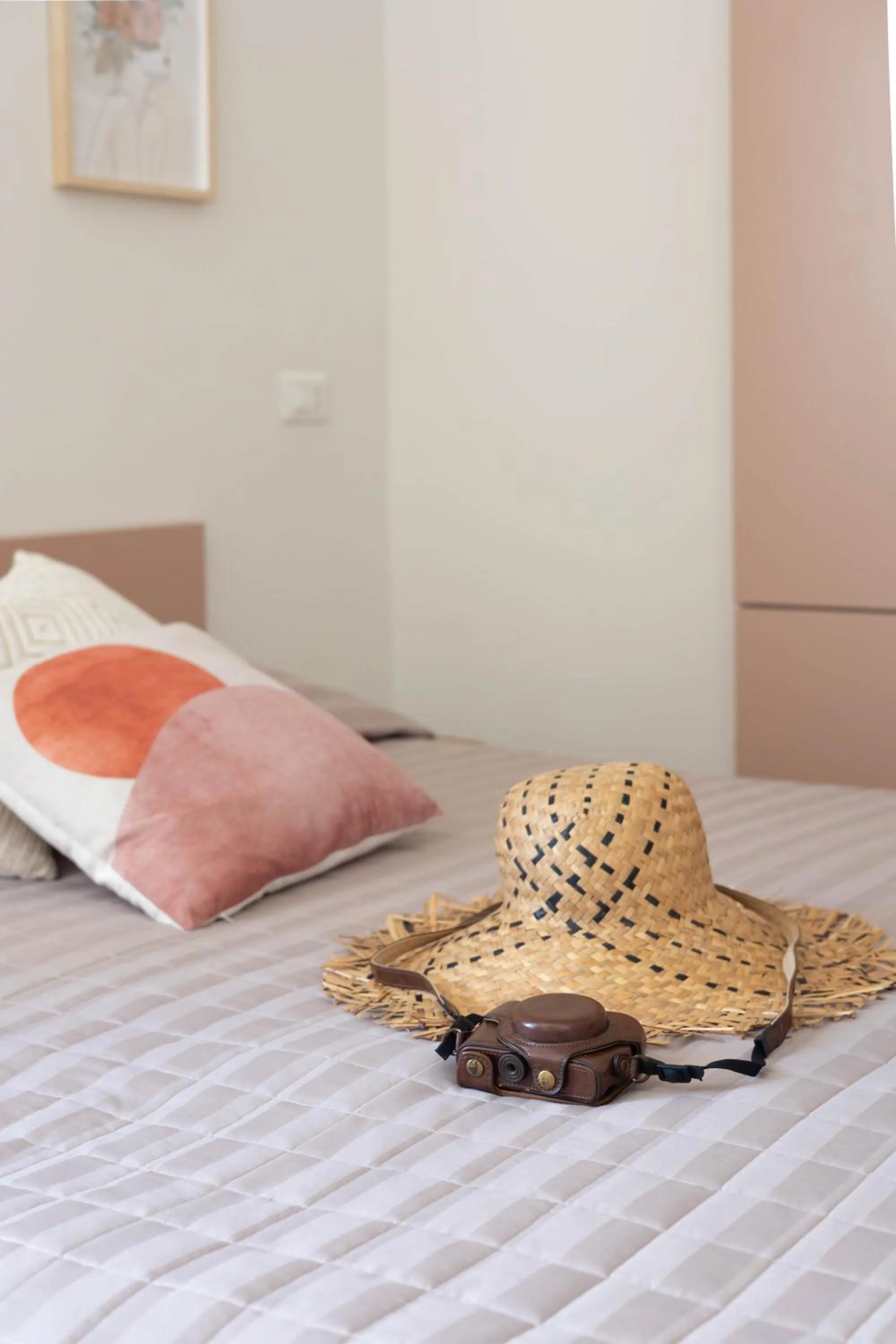Decorative detail, Bed in Viesthouse B&B