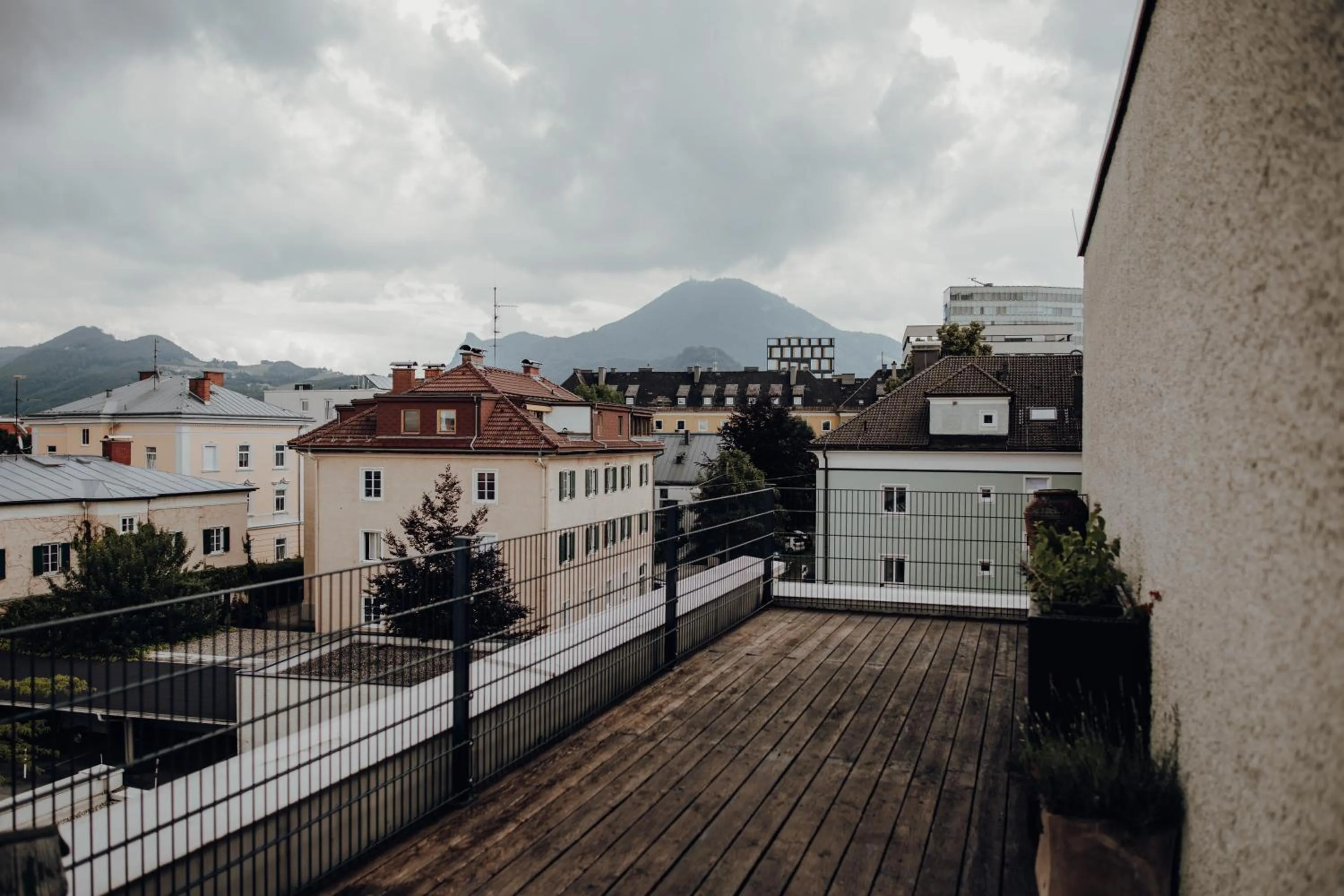 View (from property/room) in Parkhotel Brunauer