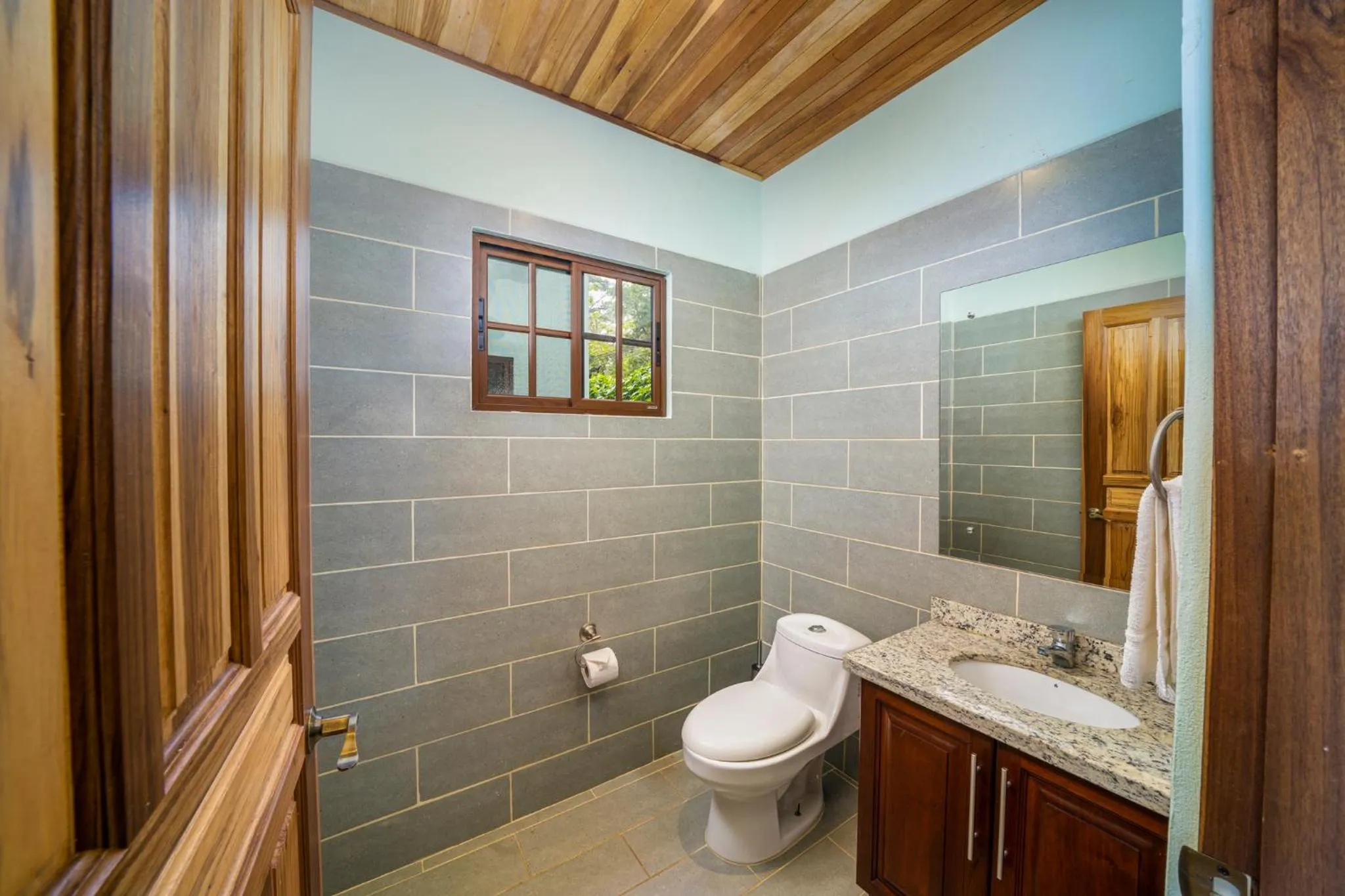 Bathroom in Bungalows Punta Uva