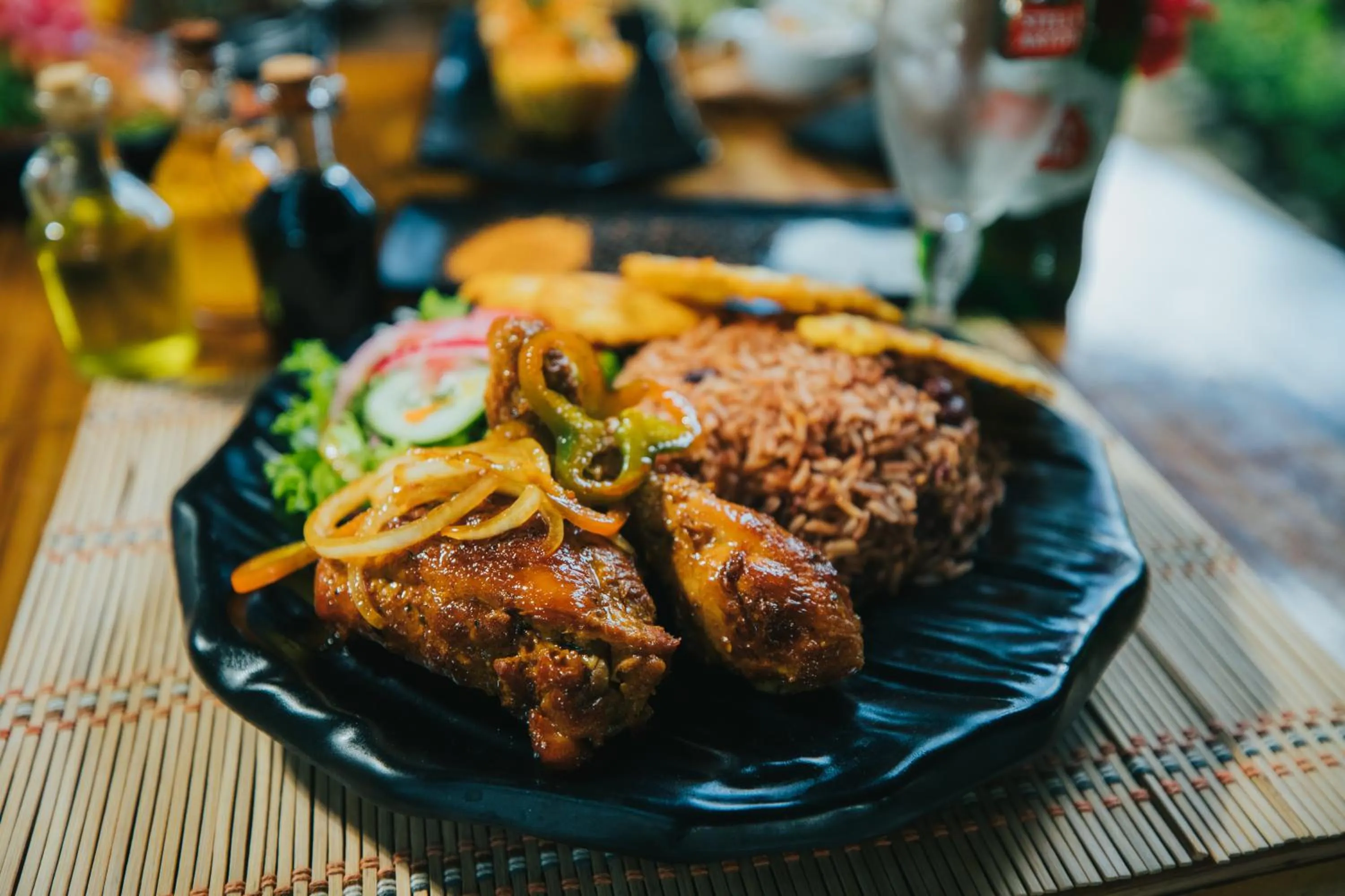 Food in Bungalows Punta Uva