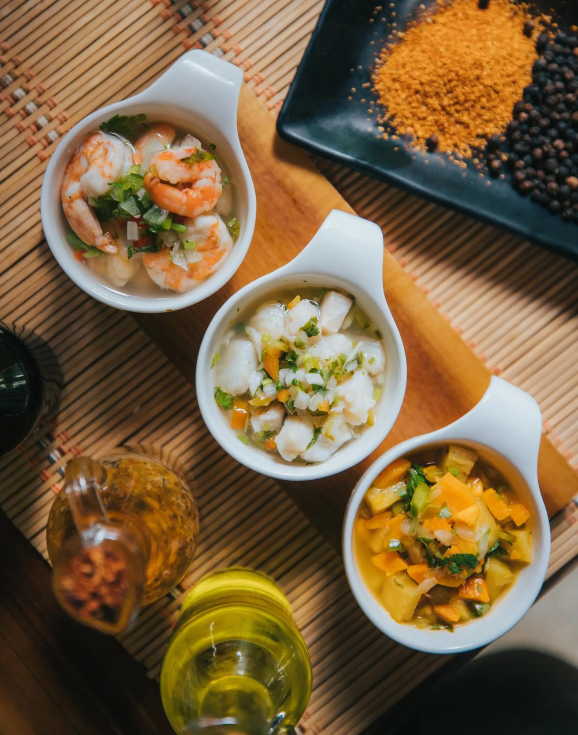 Food in Bungalows Punta Uva