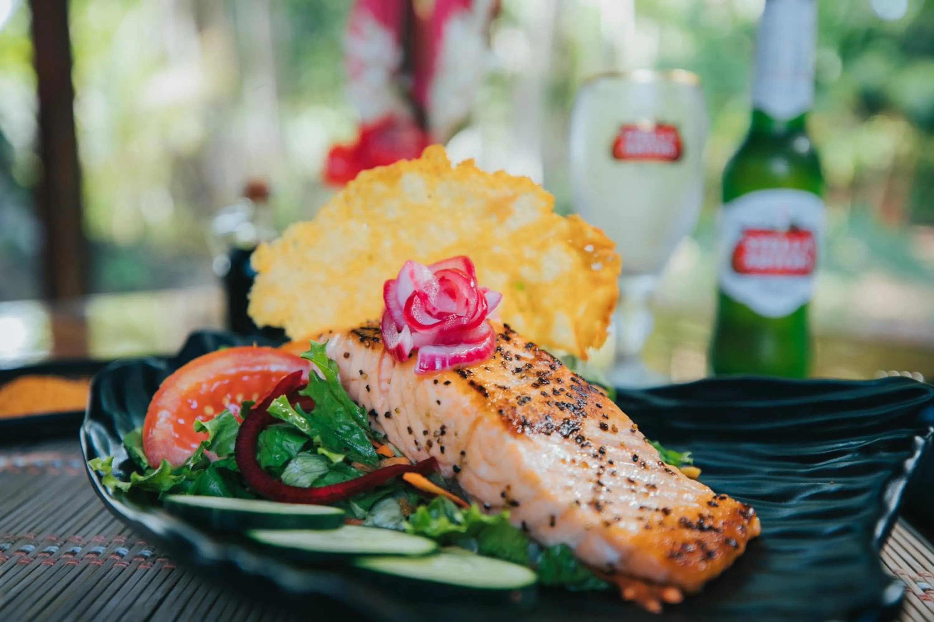 Food in Bungalows Punta Uva