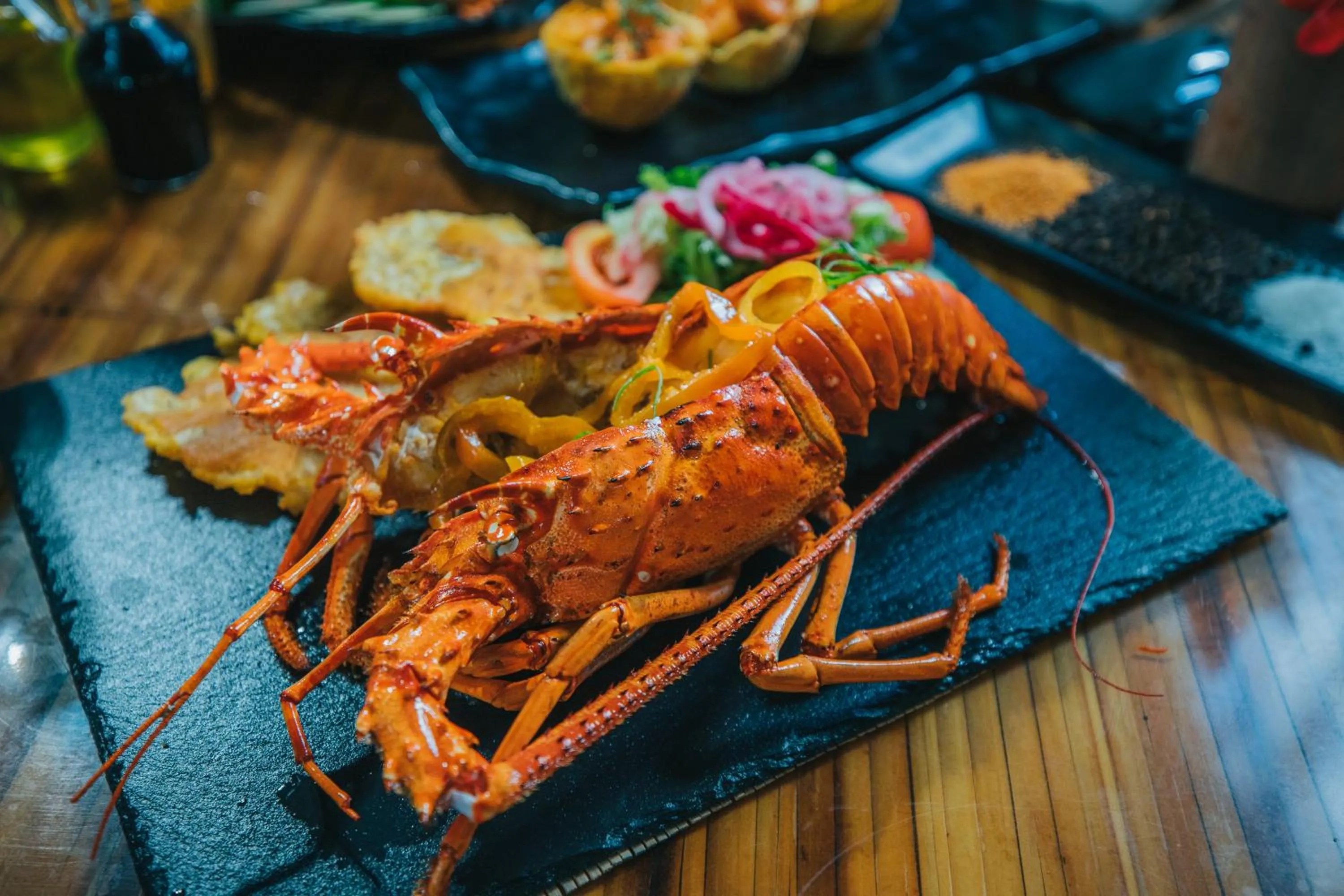 Food in Bungalows Punta Uva