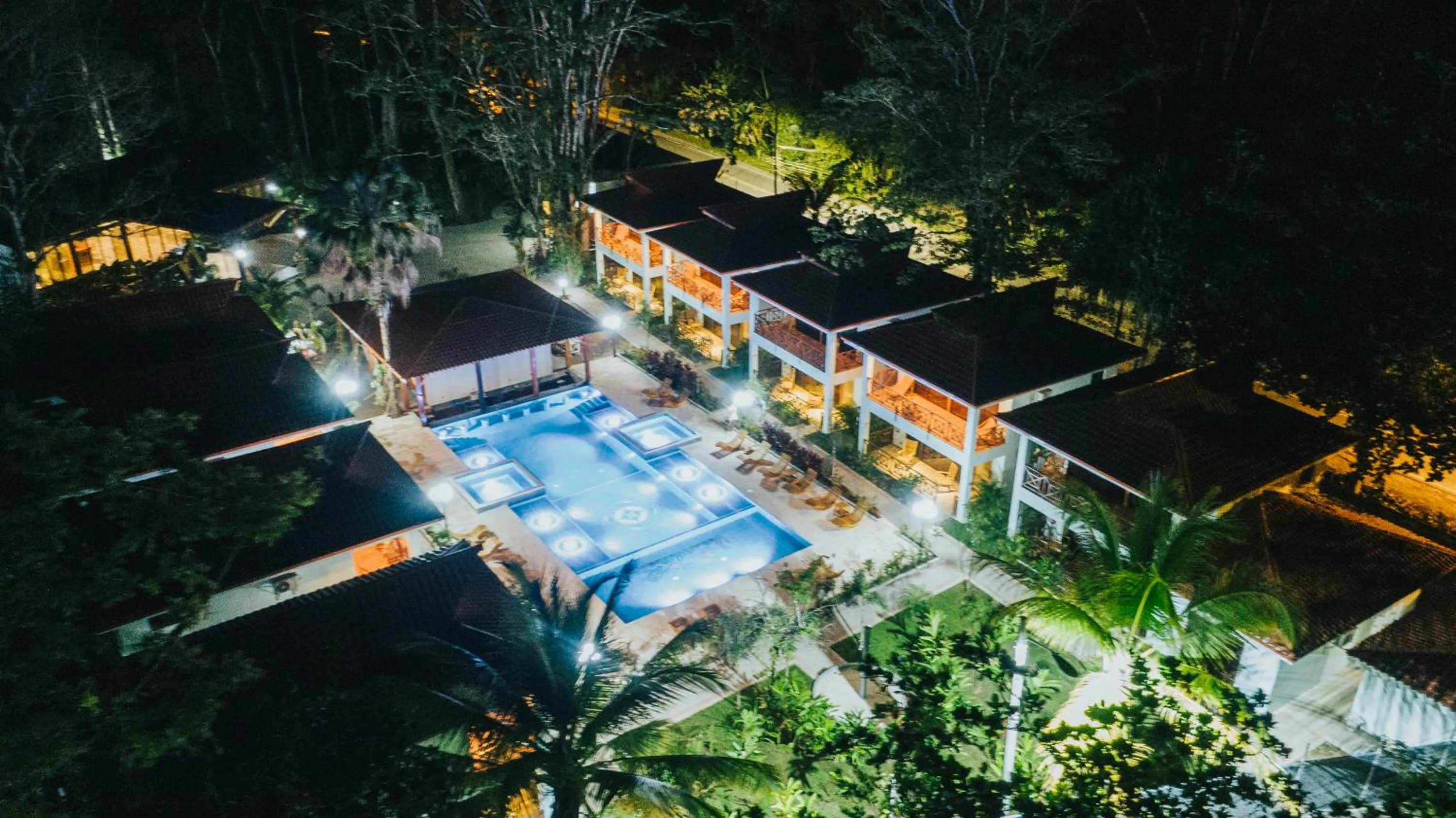 Bird's eye view in Bungalows Punta Uva