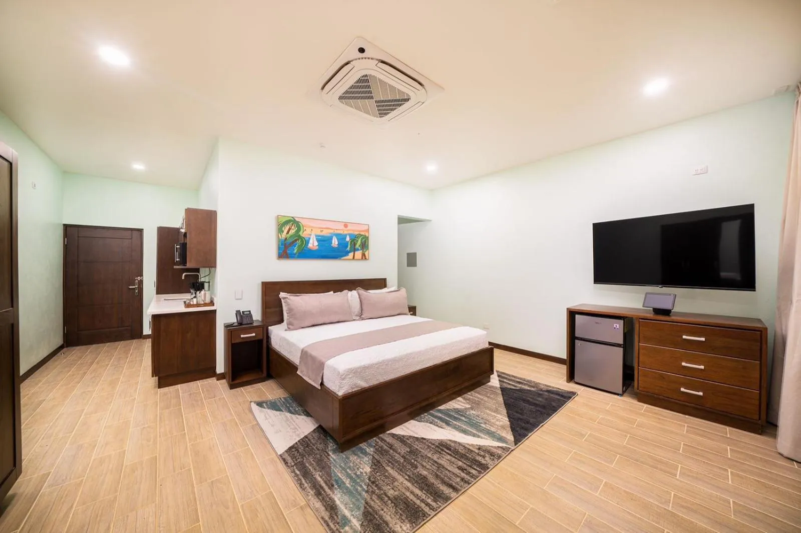 Bedroom, Bed in Bungalows Punta Uva