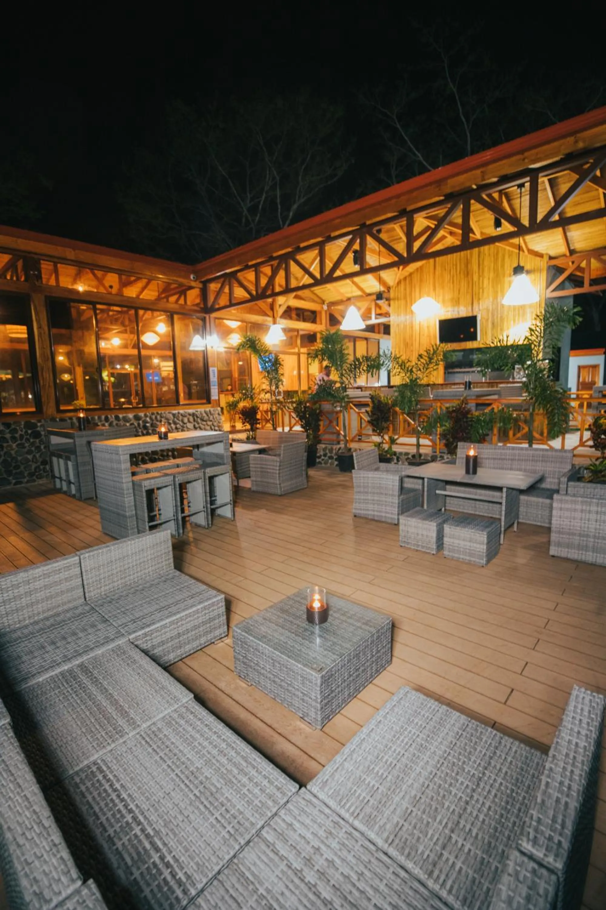 Lounge or bar in Bungalows Punta Uva