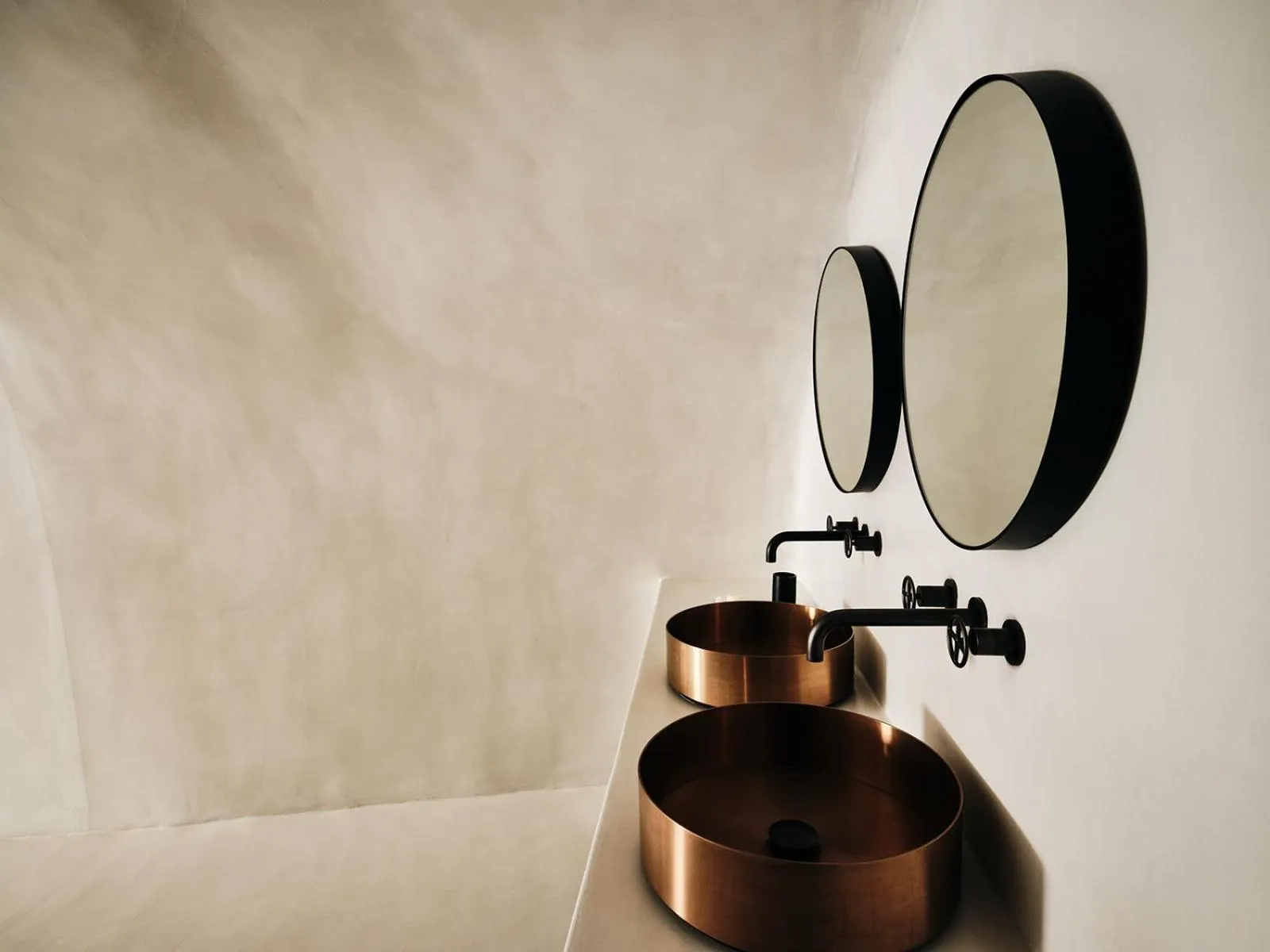 Bathroom in Abyss Santorini