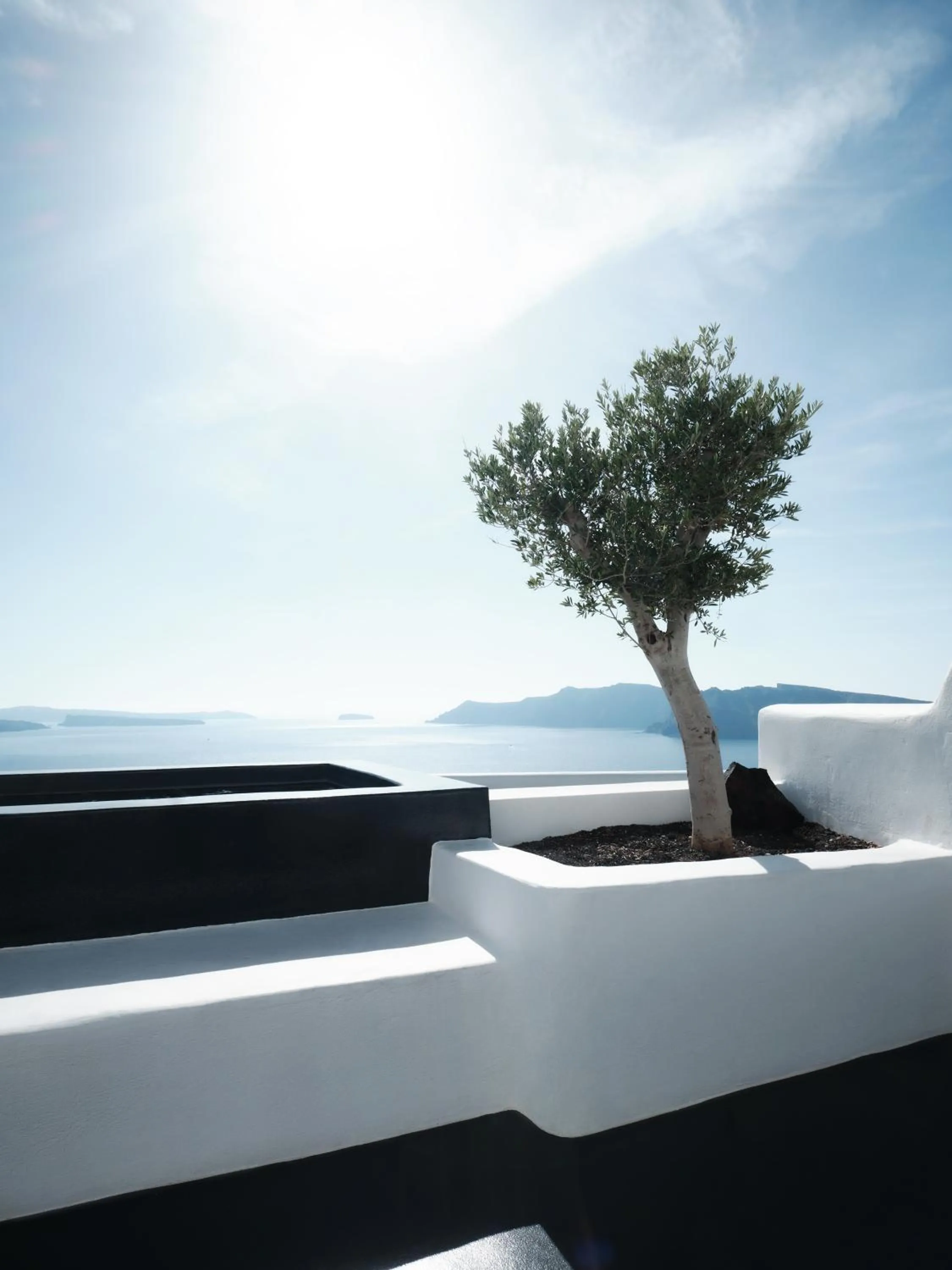 Hot Tub in Abyss Santorini