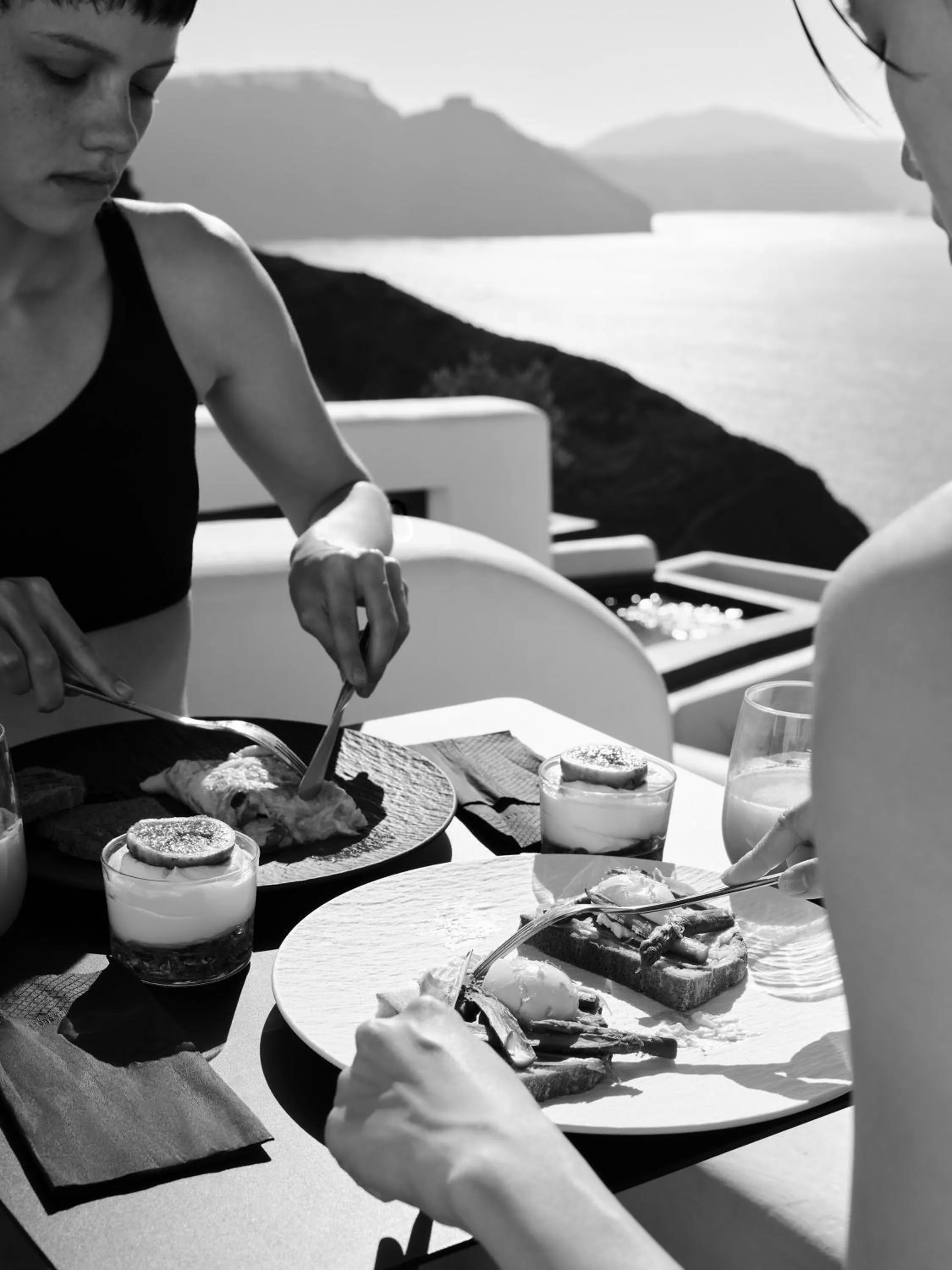 Breakfast in Abyss Santorini