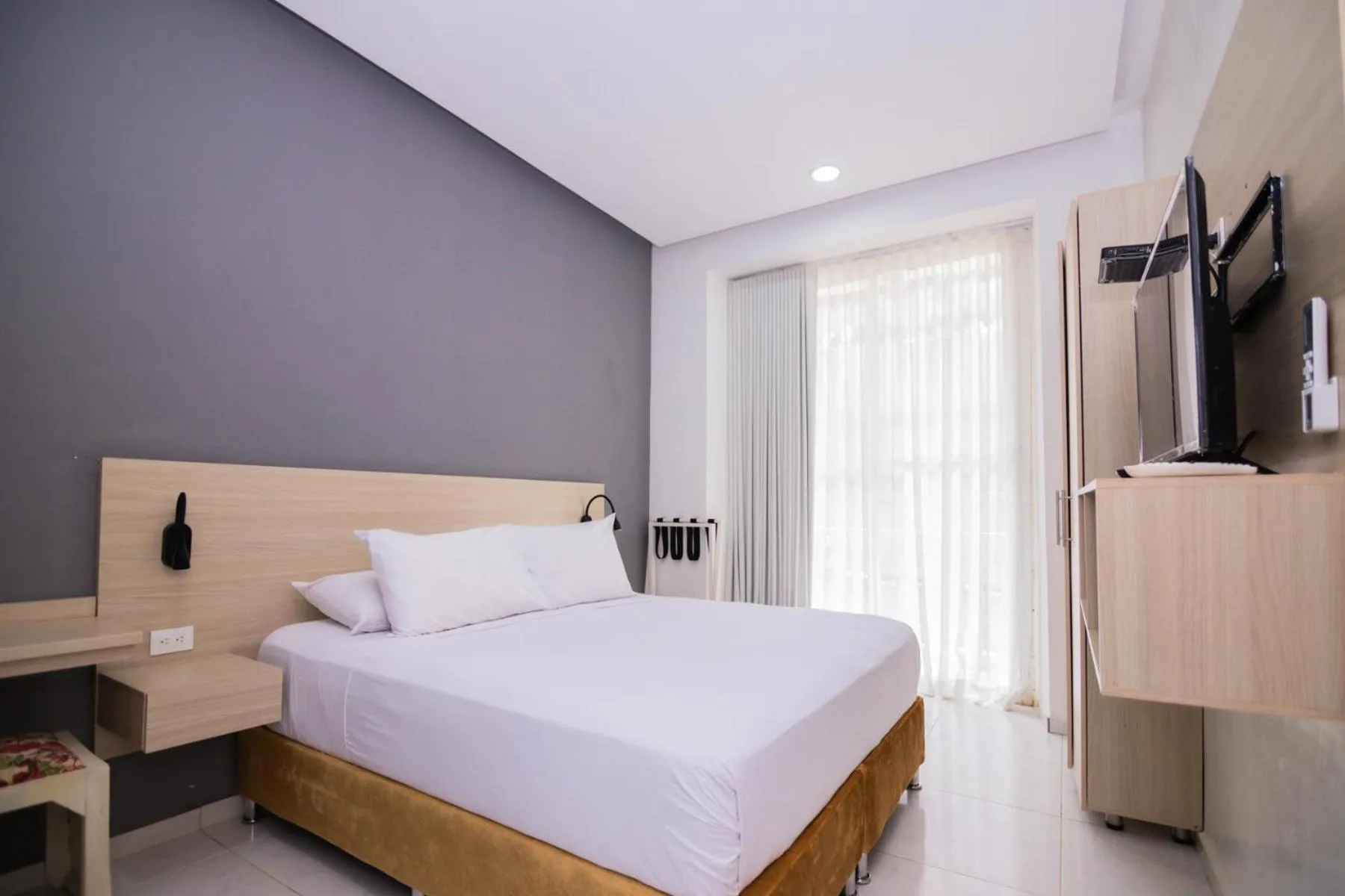 Bed in Hotel Gallery Cartagena