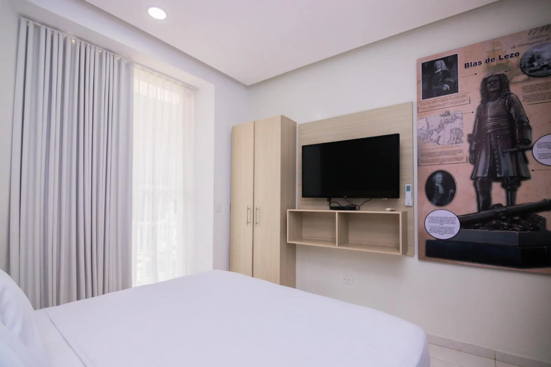 Bed in Hotel Gallery Cartagena