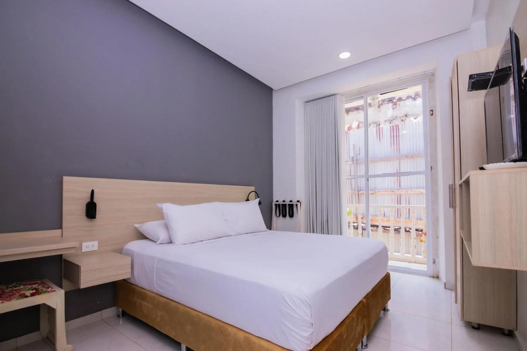 Bed in Hotel Gallery Cartagena