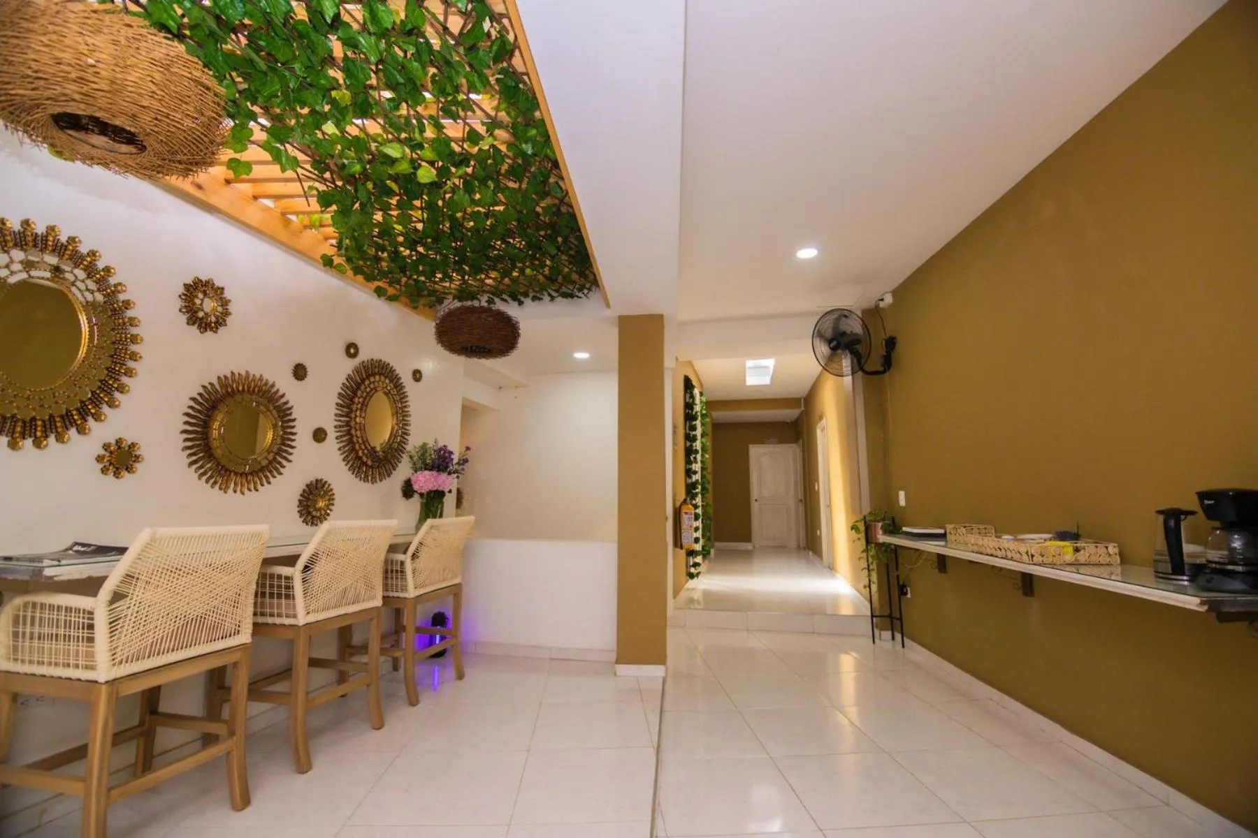 Living room in Hotel Gallery Cartagena