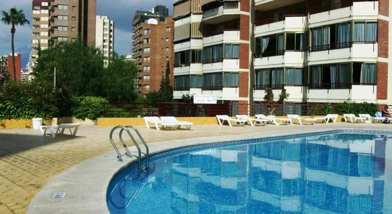 Swimming pool in Europa Center-Fincas Benidorm