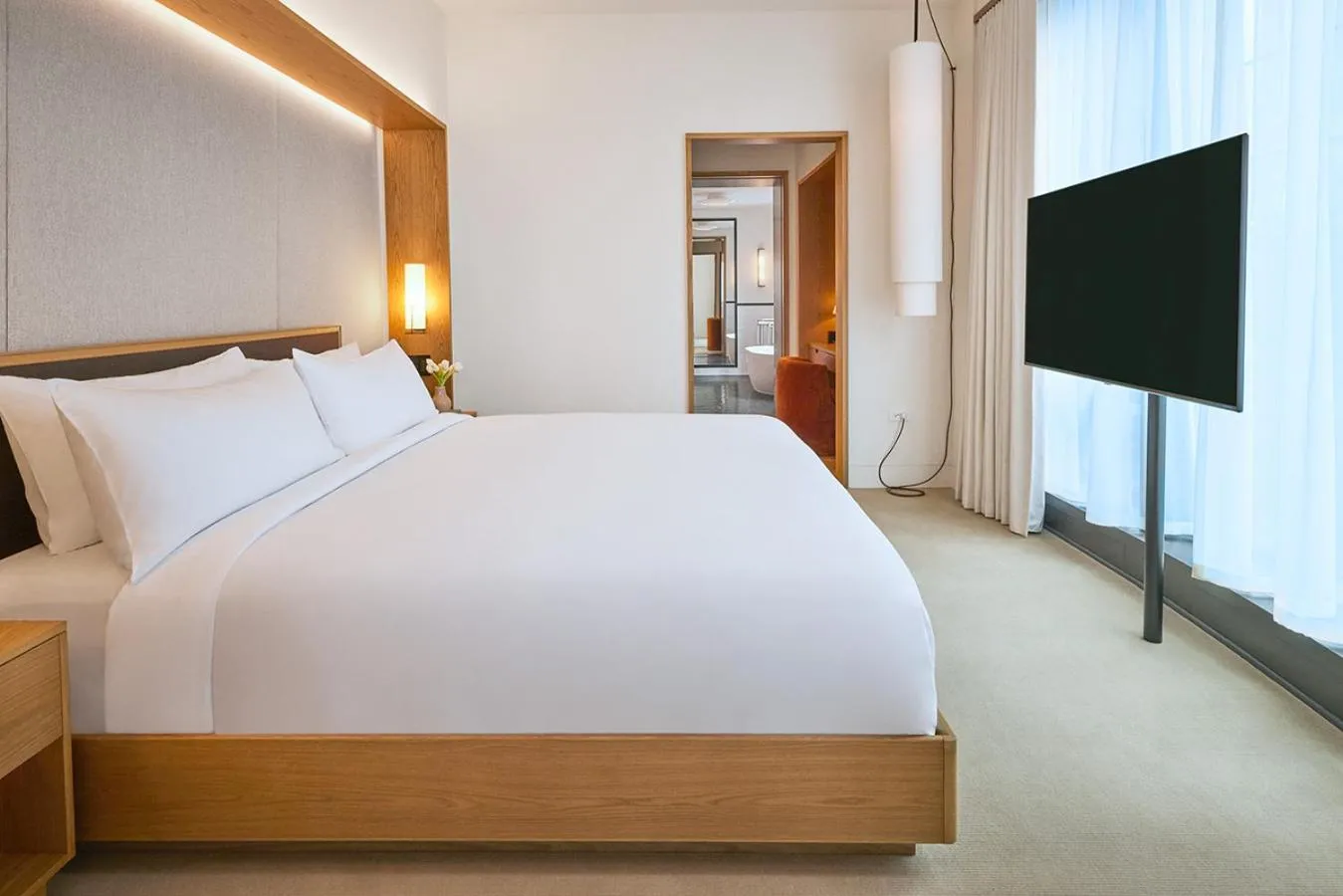 Bedroom, Bed in Pendry Manhattan West