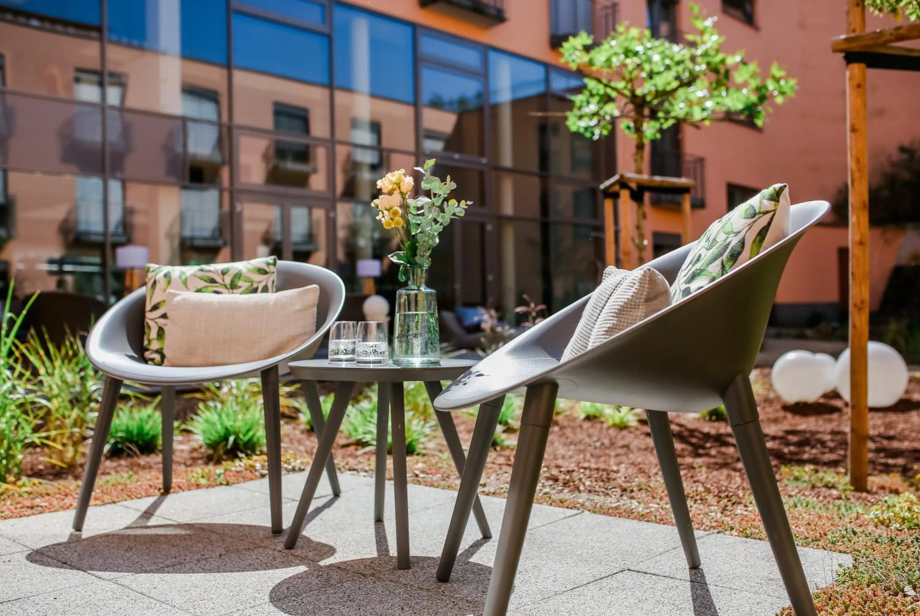 Balcony/Terrace in Hotel am Vitalpark