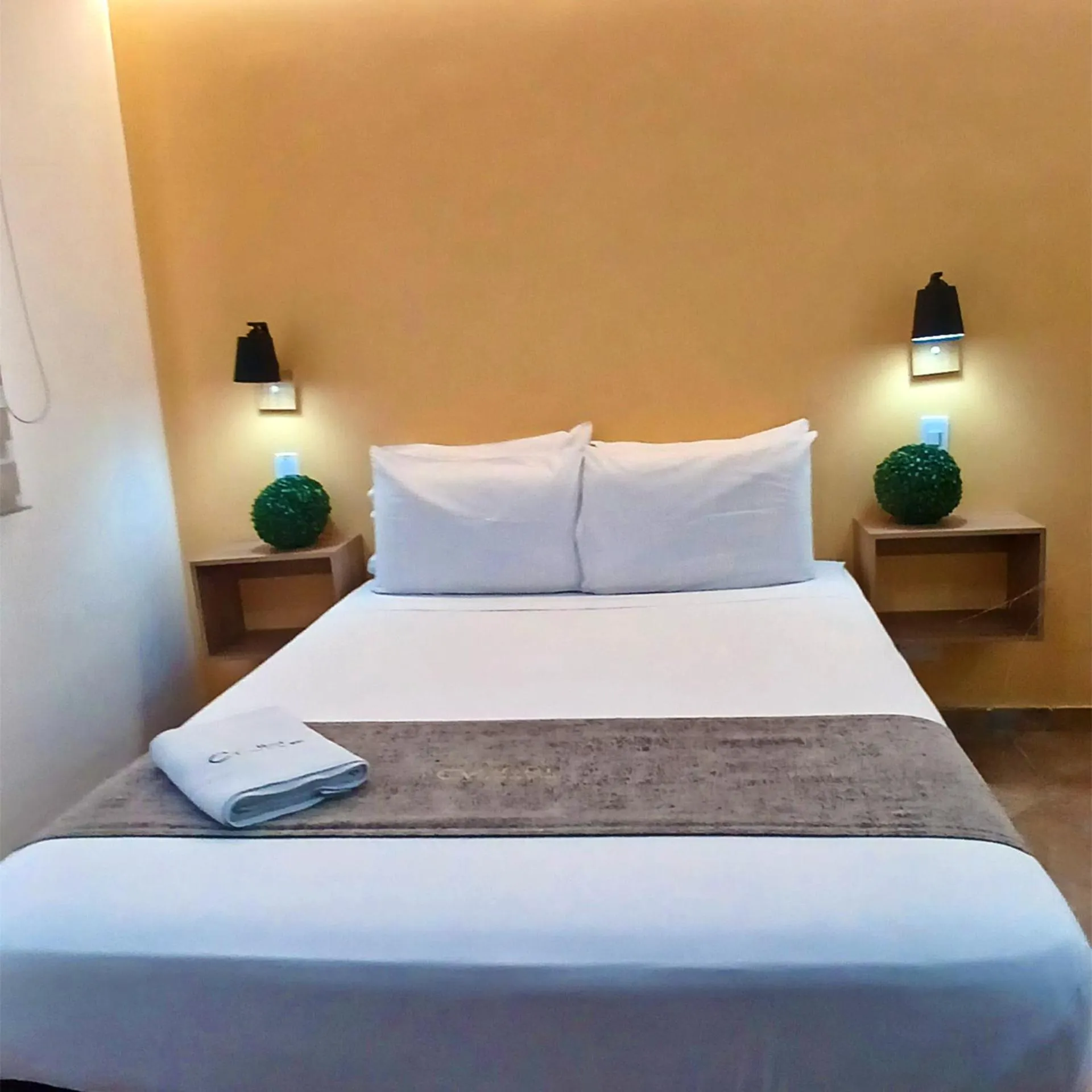 Bed in Hotel Cabo de la Vela Medellin